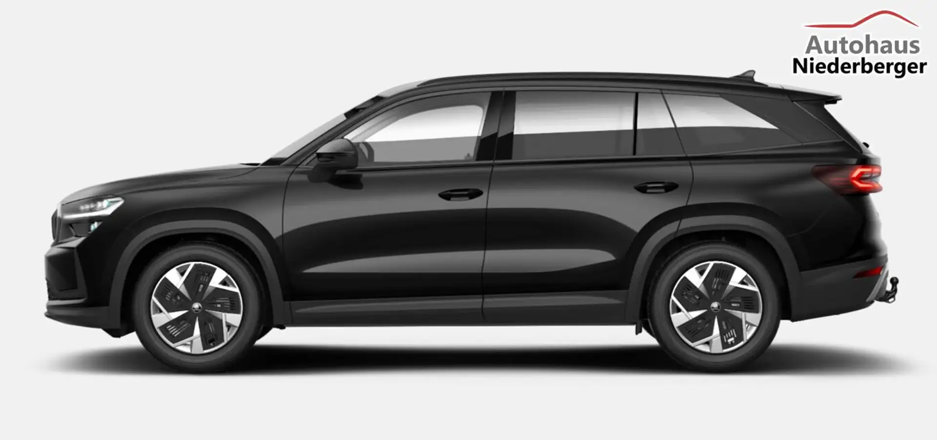 Skoda Kodiaq Selection eTSI DSG Selec AHK 7-S Matrix Nav ACC... Schwarz - 2