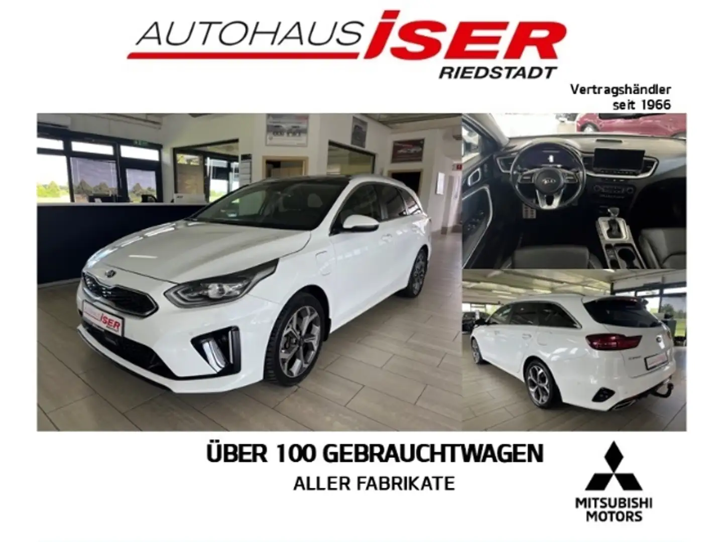 Kia Ceed / cee'd Sportswagon PHEV Platinum Edition LED Temp Klimasi Weiß - 1