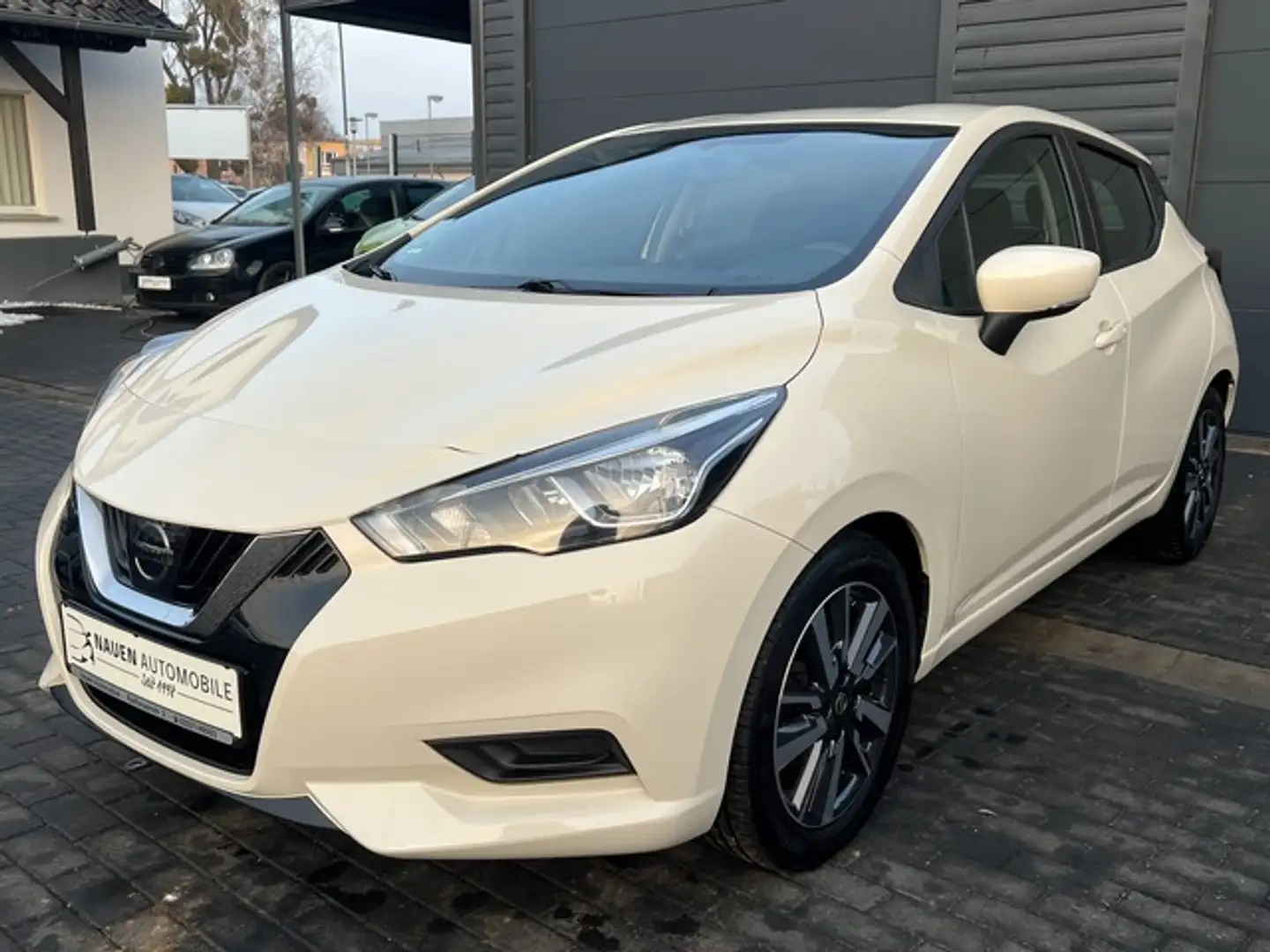 Nissan Micra Acenta +1.Hand+S/W-Reifen+Keyless-Go+ Beżowy - 1