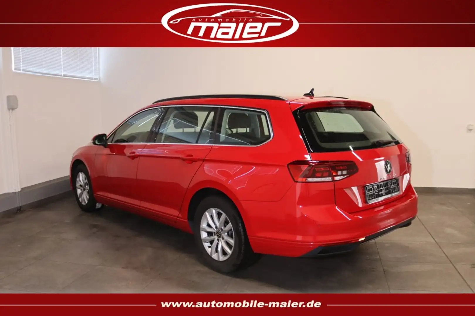 Volkswagen Passat Var. 2.0 TDI Business-Virt.-Navi-LED-KAM- Kırmızı - 2