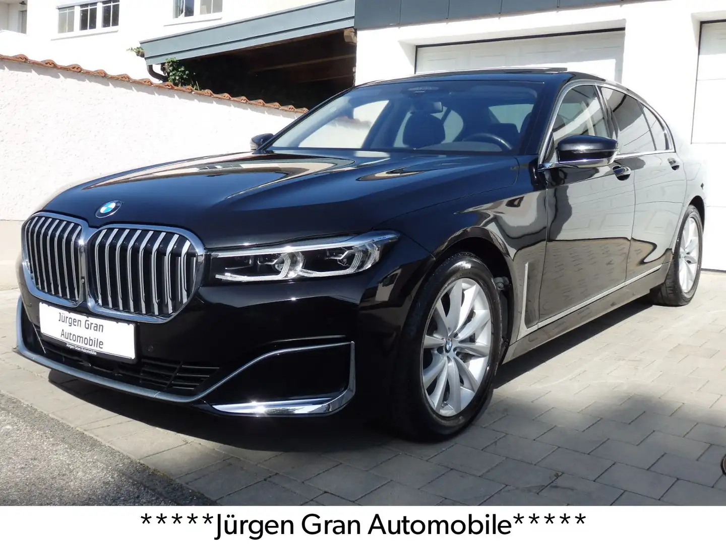BMW 730 d Komfsitz Glasdach Massage Park.ass Driv.Ass Noir - 1