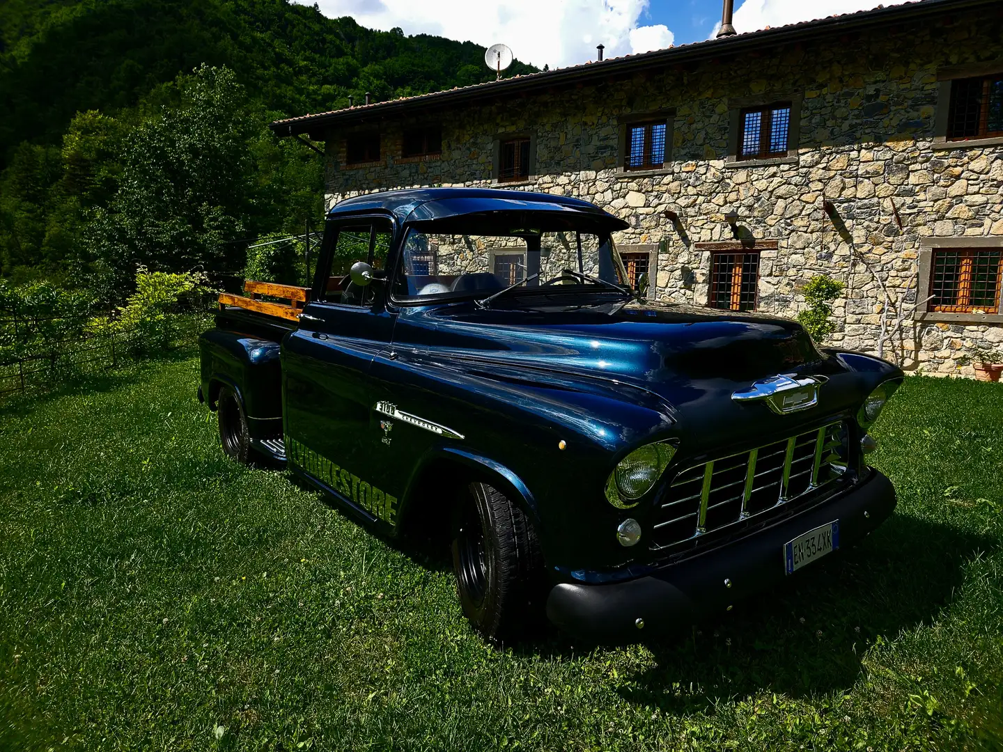 Chevrolet Pick up 1955 Зелёный - 1