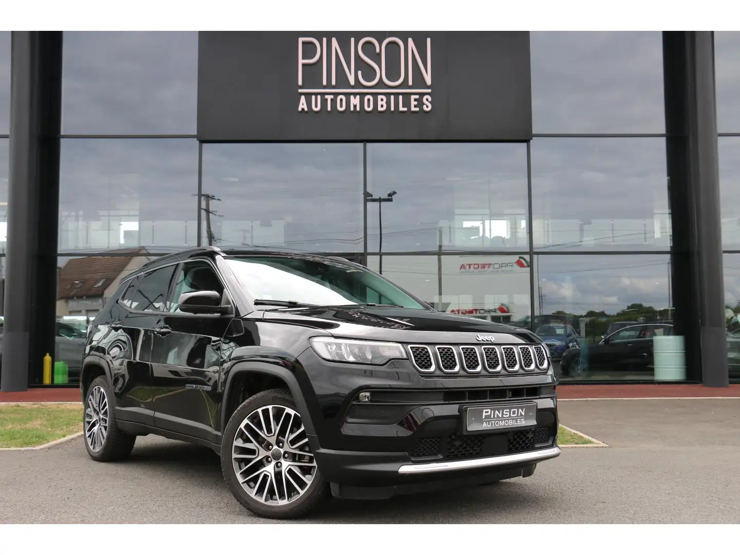 Jeep Compass Compass 1.3 PHEV T4 - 190 - BVA 4xe eAWD  Limited  Noir - 1