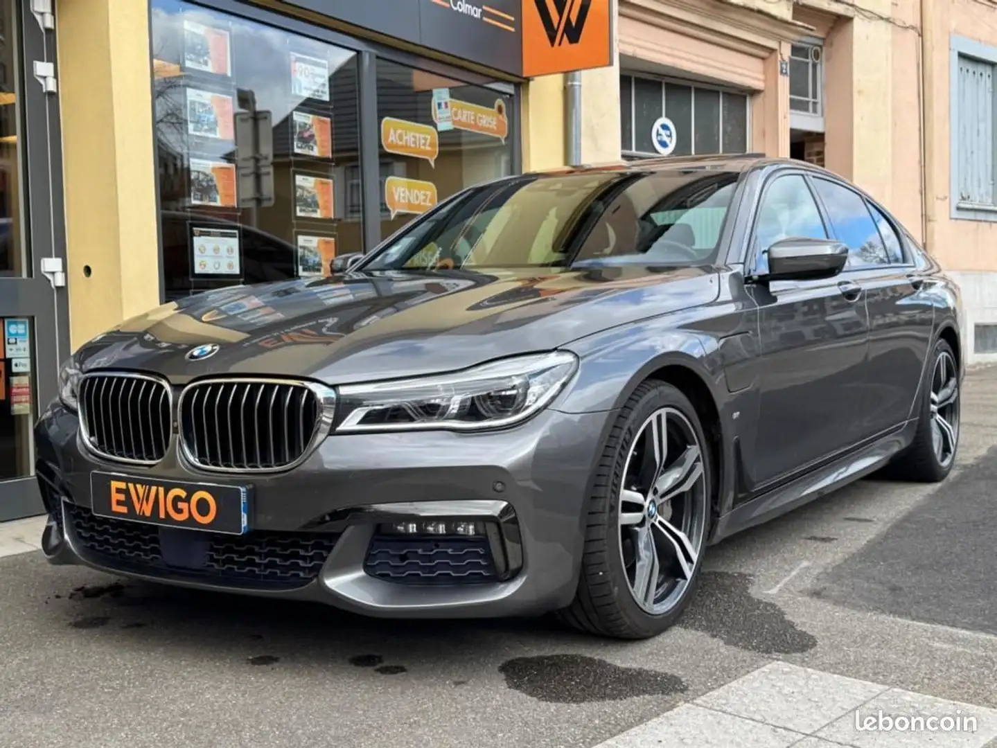 BMW 740 2.0 740E IPERFORMANCE 326H 260 PHEV HYBRID BVA GAR Gris - 2