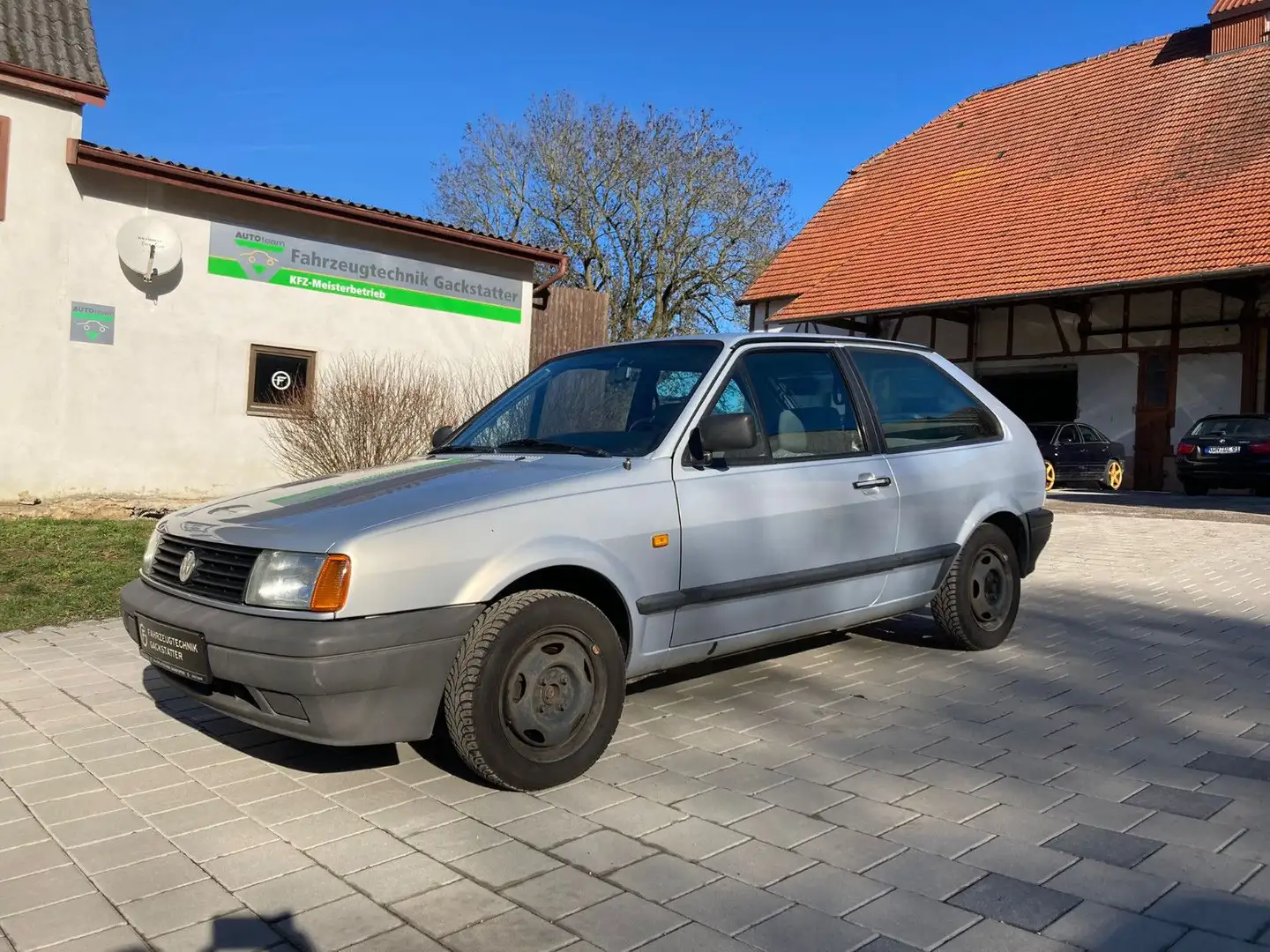 Volkswagen Polo 86C *2Hand*TÜVNEU*Rentnerfahrzeug*Rostfrei* Szary - 1