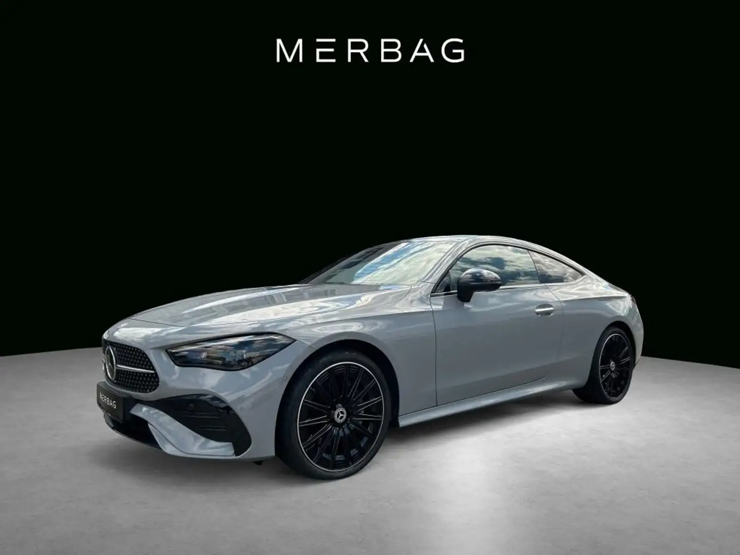 Mercedes-Benz CLE 220 d Coupé Luft Pano HUD STH W-Paket ACC Gris - 1