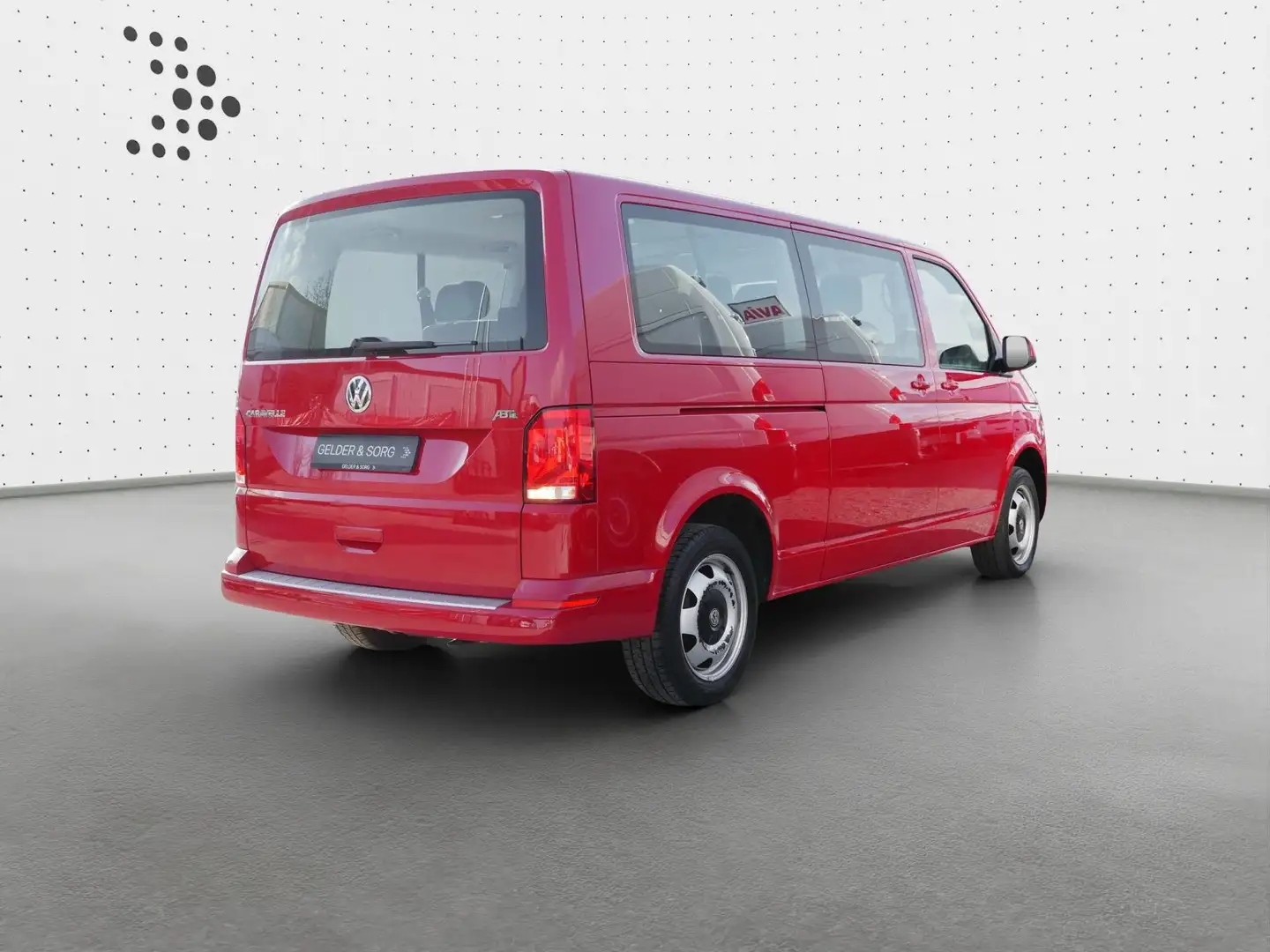 Volkswagen T6.1 Caravelle Vollelektro ABTe LR 8Sitze*DAB+ Rojo - 2
