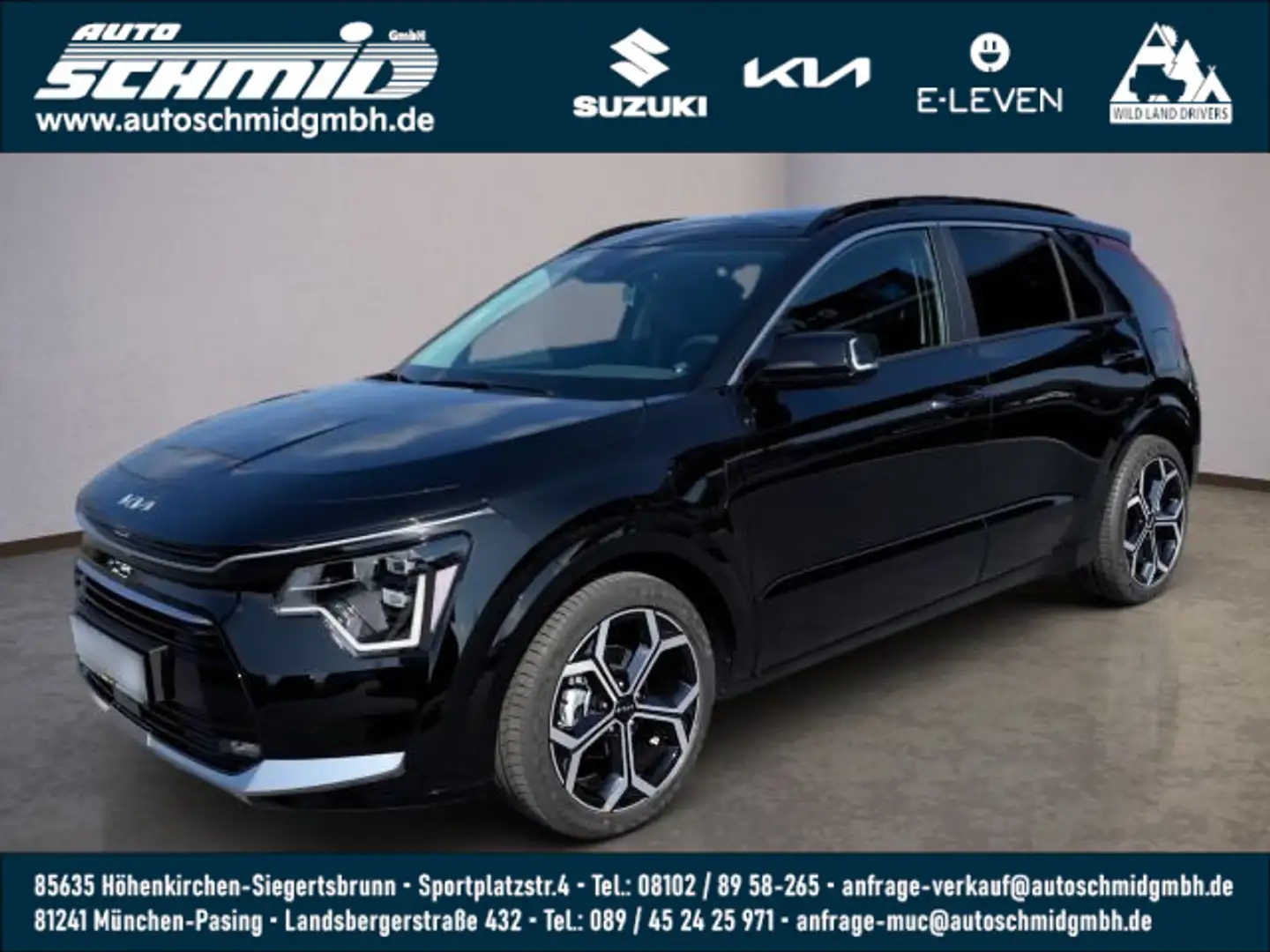 Kia Niro NIRO 1.6 PHEV DCT PLUG&RIDE Černá - 1