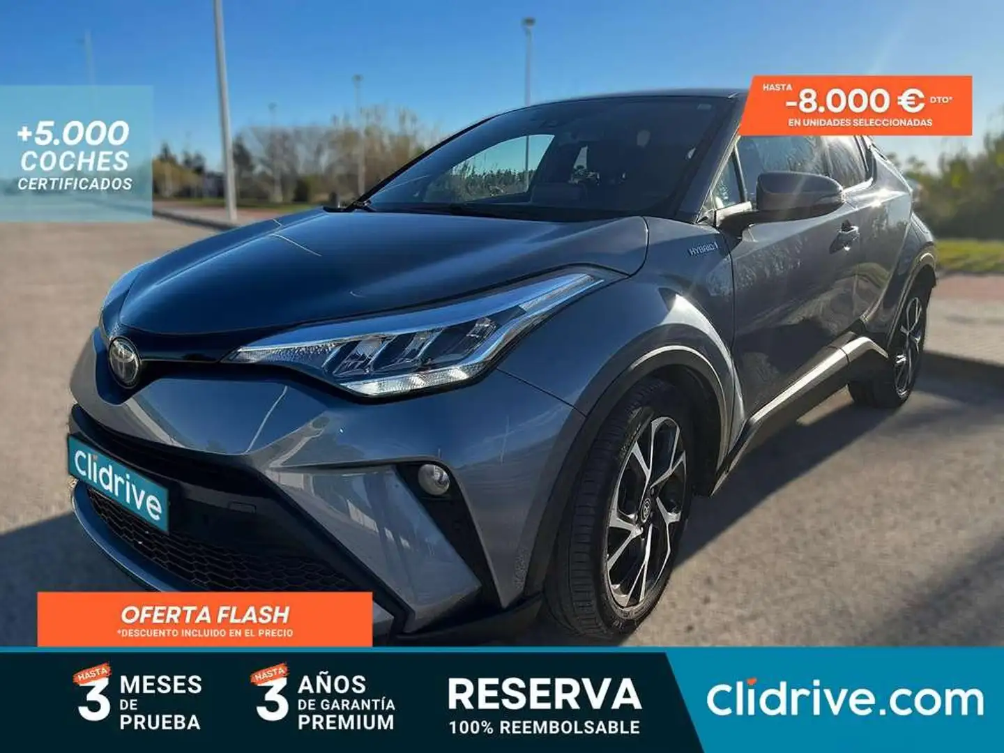 Toyota C-HR+ 1.8 125H Advance Gris - 1