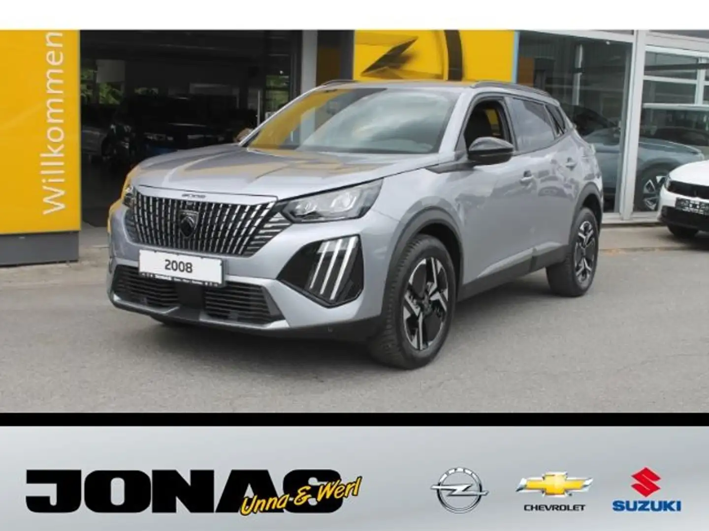 Peugeot 2008 Allure 1.2 PureTech R-Kamera mit 360° Allwe Grijs - 1