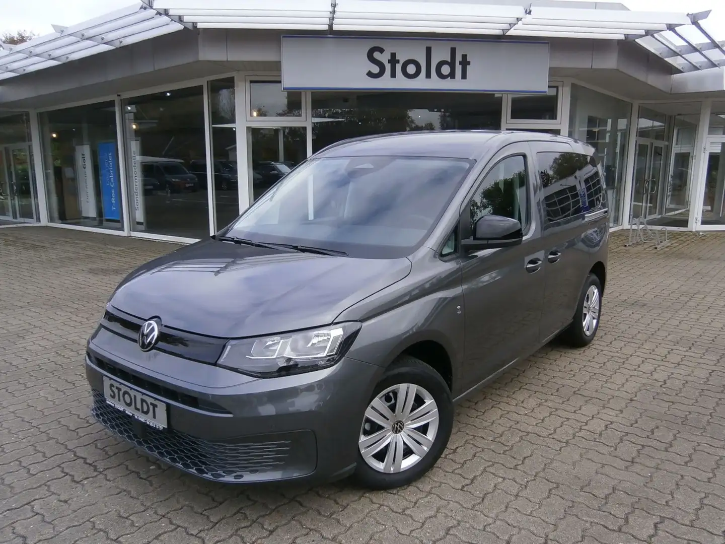 Volkswagen Caddy Basis 1.5 TSI, 6-Gang Gris - 1