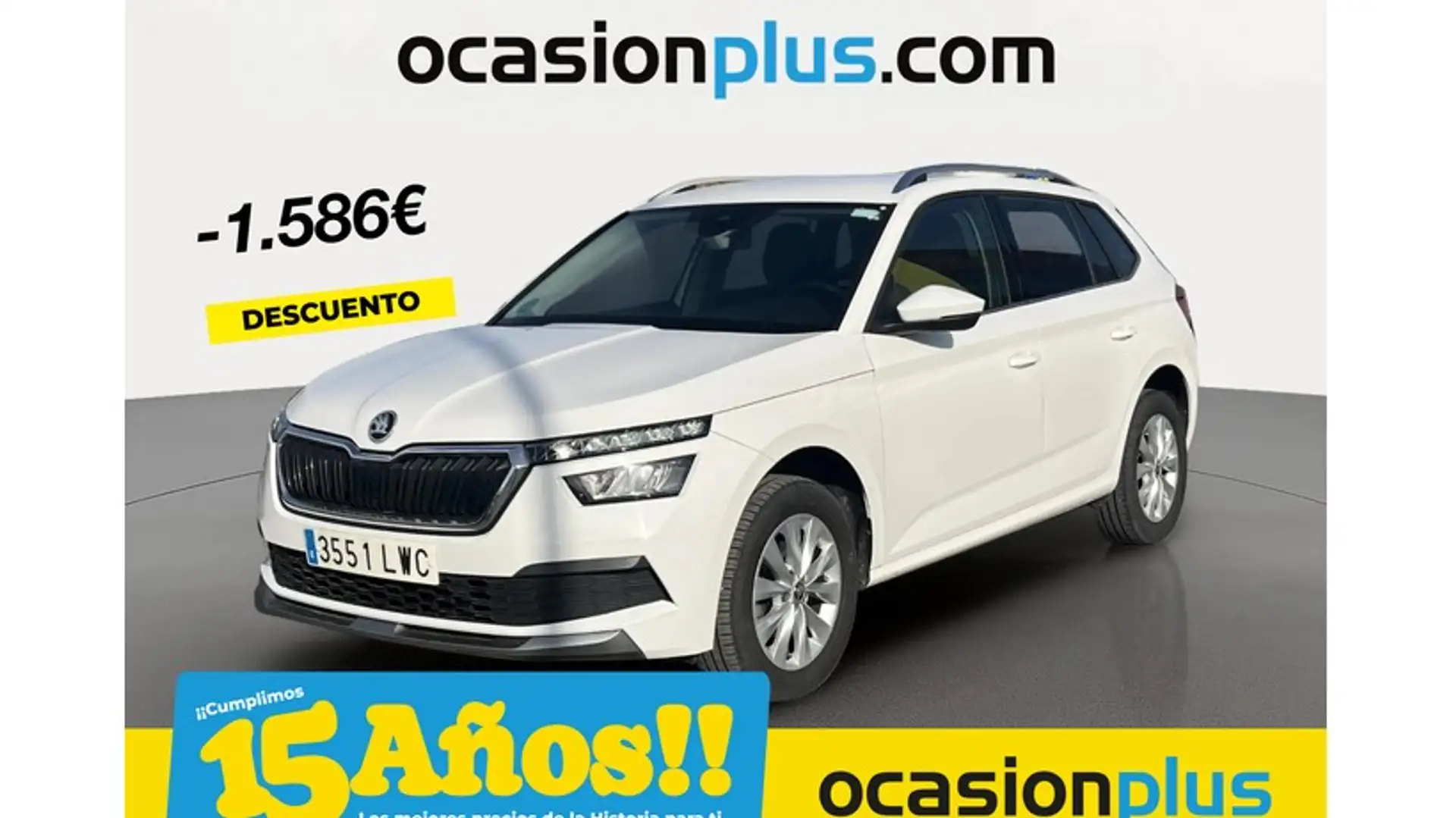 Skoda Kamiq 1.0 TSI Ambition 81kW DSG Blanco - 1