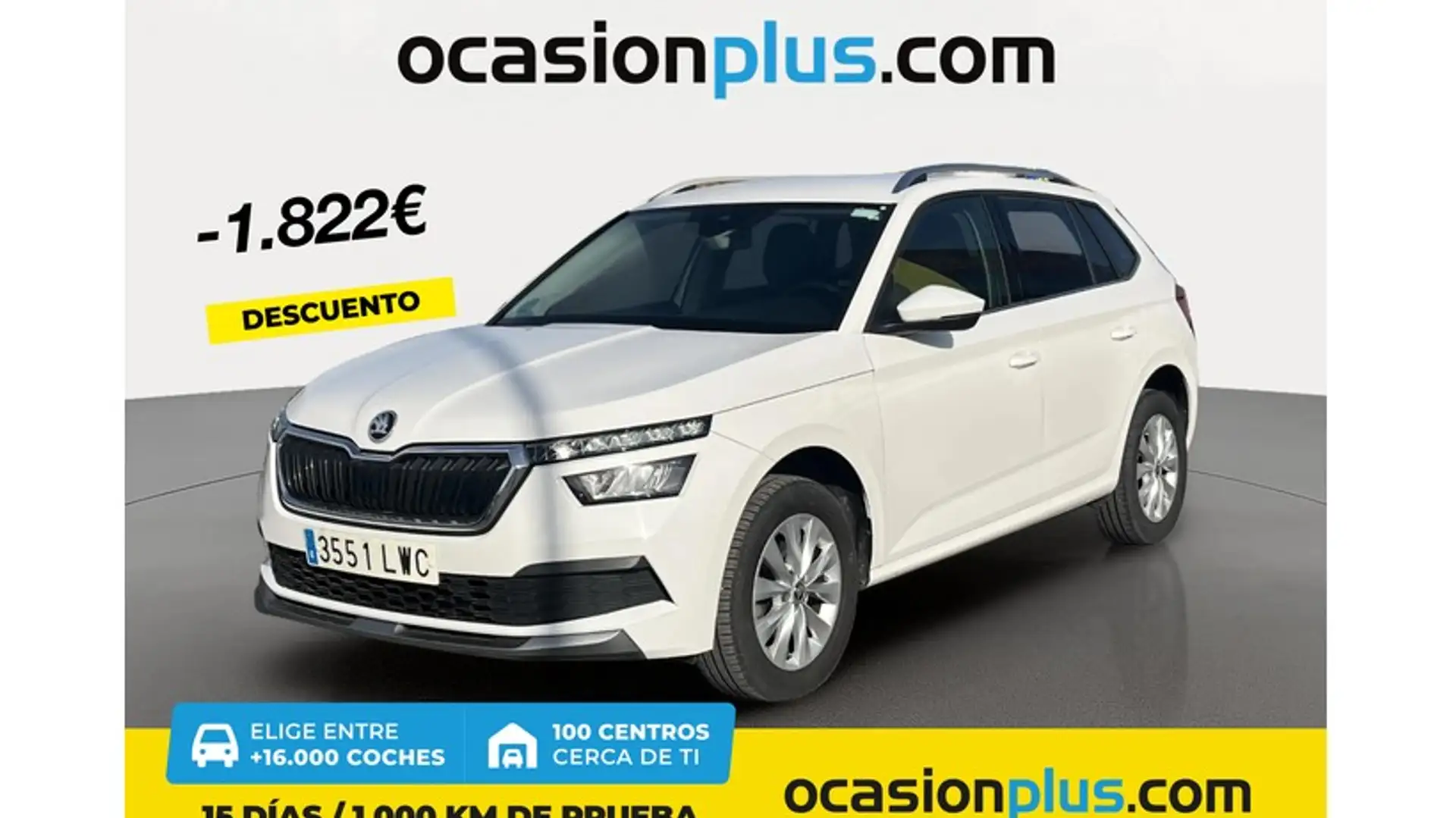 Skoda Kamiq 1.0 TSI Ambition 81kW DSG Blanco - 1