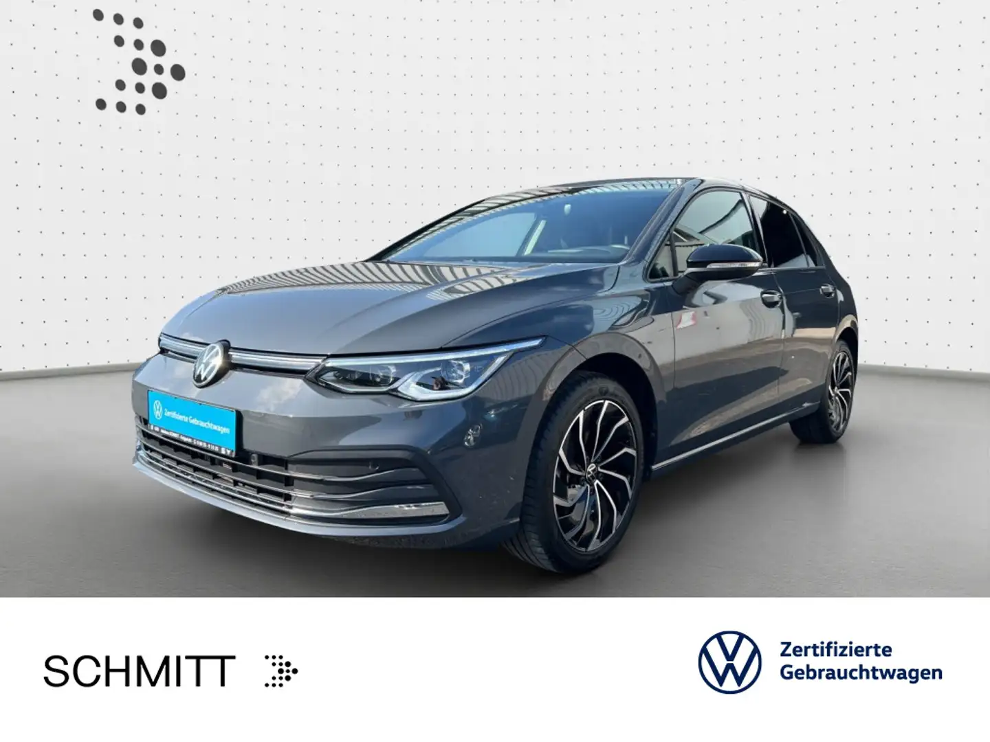 Volkswagen Golf VIII 1.5 eTSI DSG ACTIVE*IQ.LIGHT*AHK*NAVI* Gris - 1