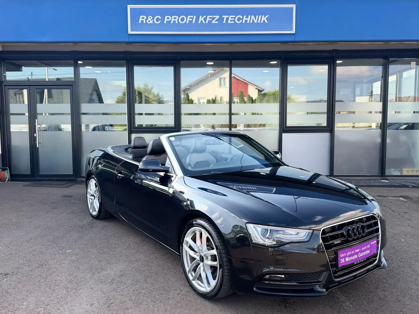 Audi A5 3.0 TDI quattro Cabrio/S LINE Schwarz - 2
