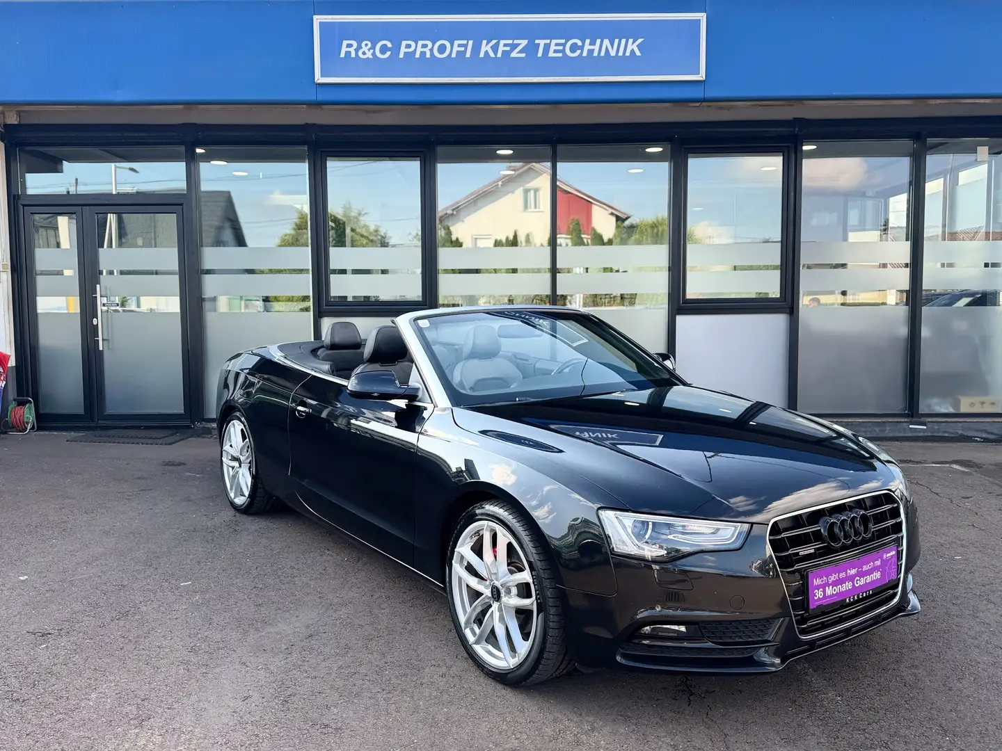 Audi A5 3.0 TDI quattro Cabrio/S LINE Schwarz - 1