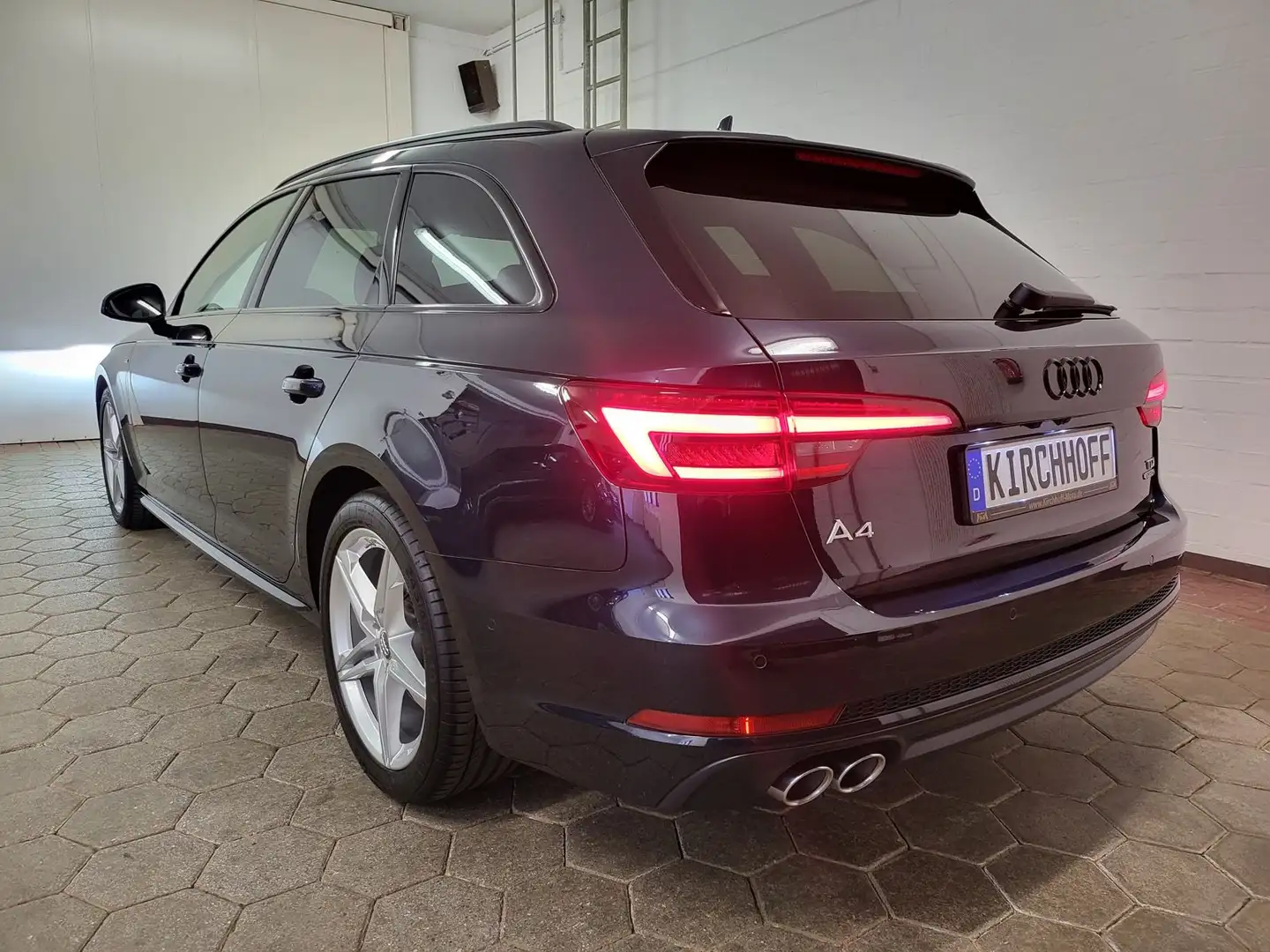 Audi A4 3X S Line BLACK S tronic quattro Avant Bleu - 2