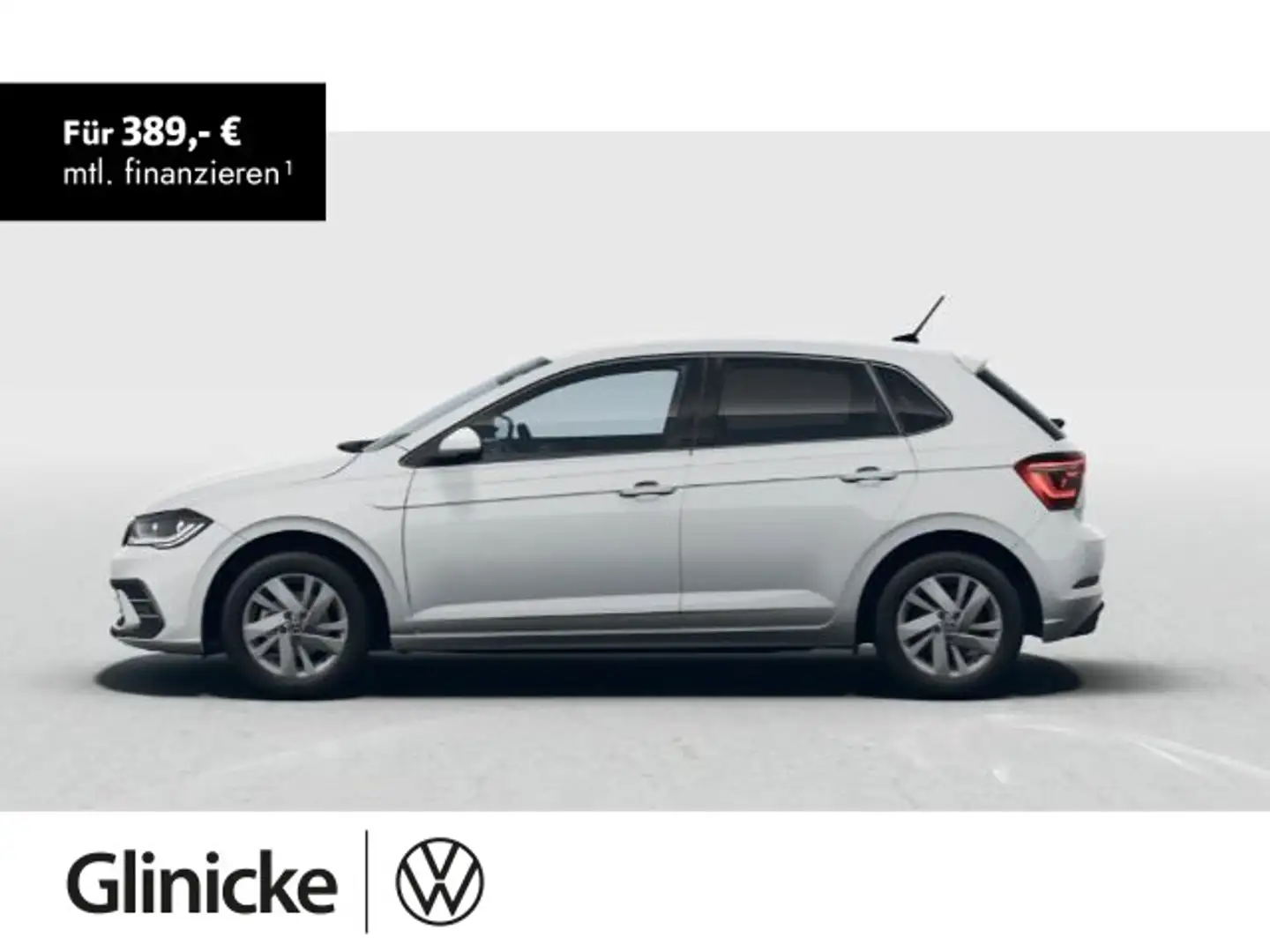 Volkswagen Polo Style 1,0 l TSI OPF 70 kW (95 PS) 5-Gang Weiß - 1