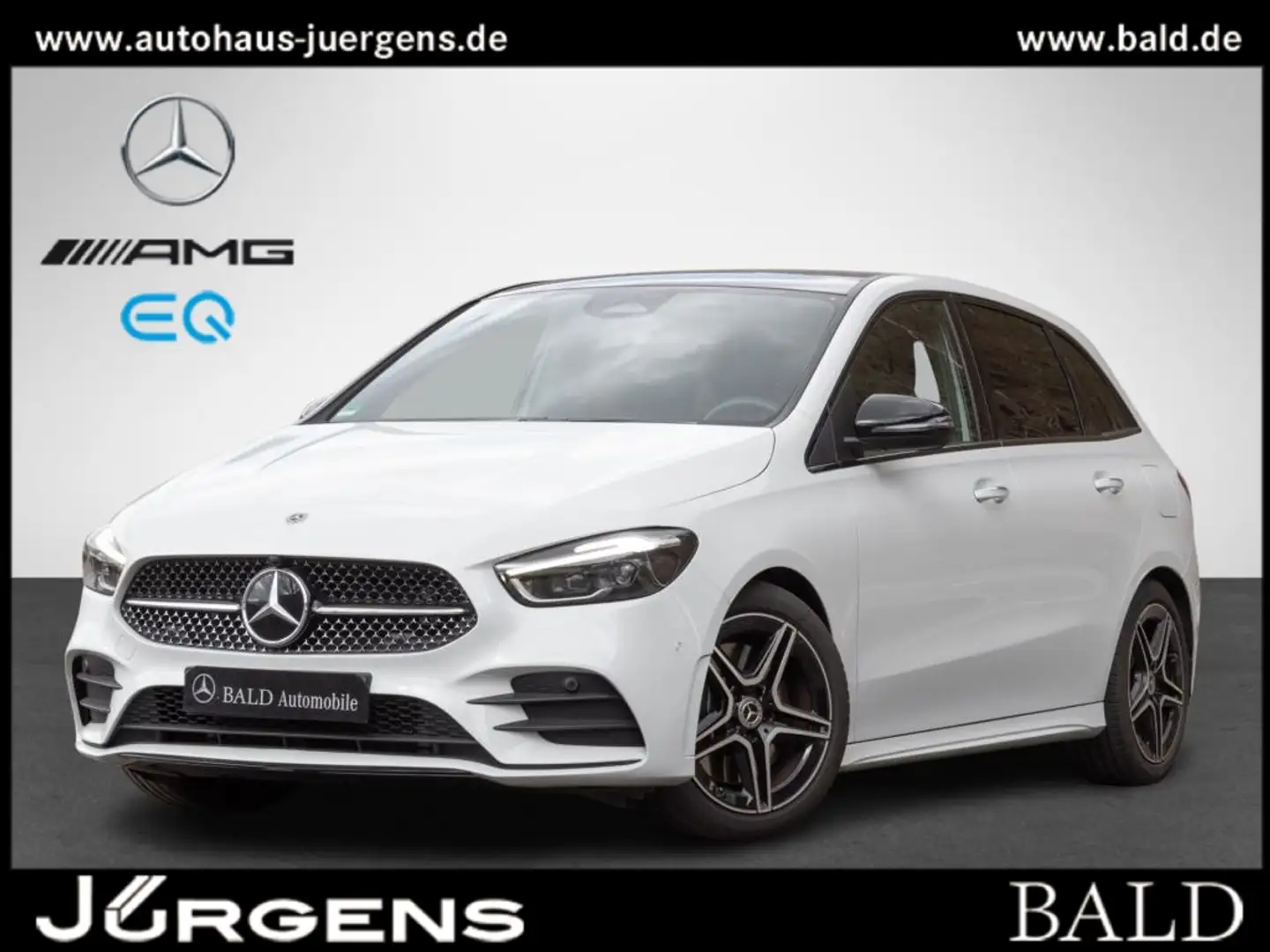Mercedes-Benz B 250 4M AMG-Advanced/ILS/Pano/Amb/Easy-P/Night Bílá - 2