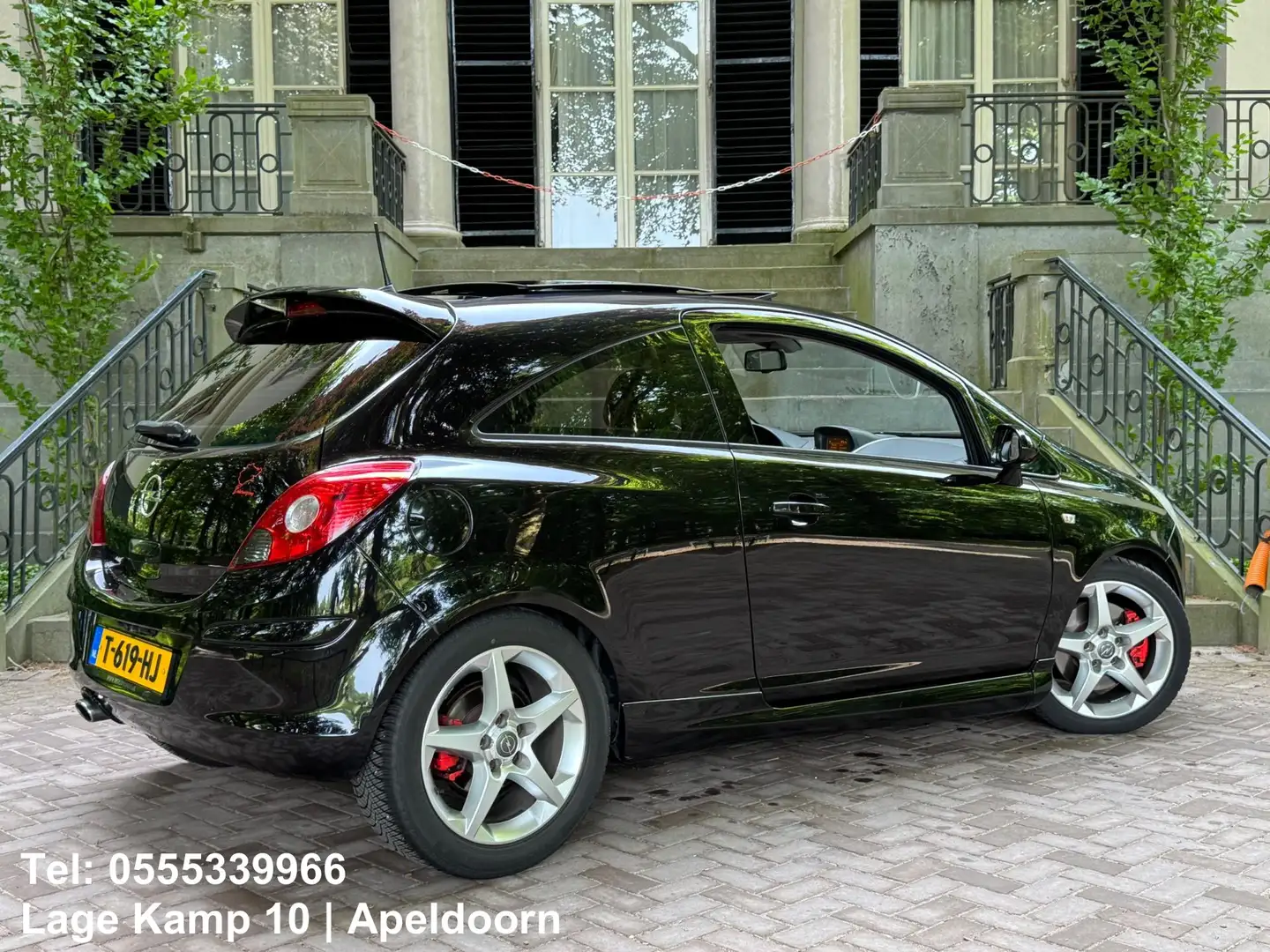 Opel Corsa 1.6-16V GSI 150Pk Panorama Climate Cruise Ctr Stoe Fekete - 2