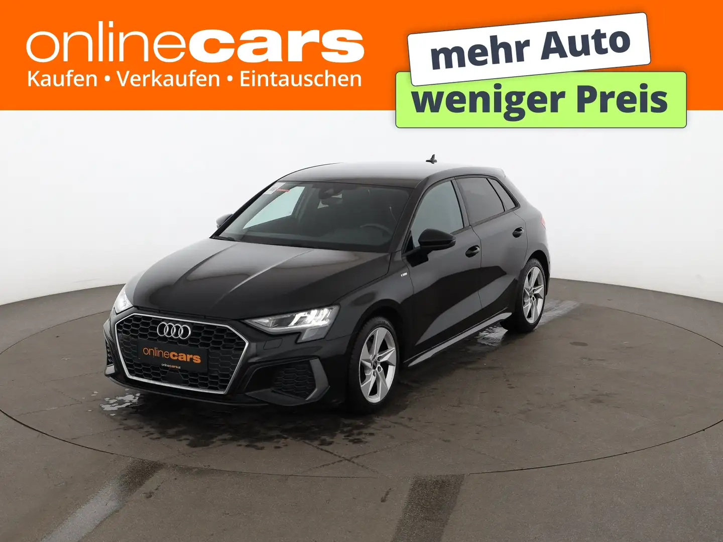 Audi A3 SB 30 TDI S-Line Aut NAVI B&O SITZHZG ASSIST Schwarz - 1