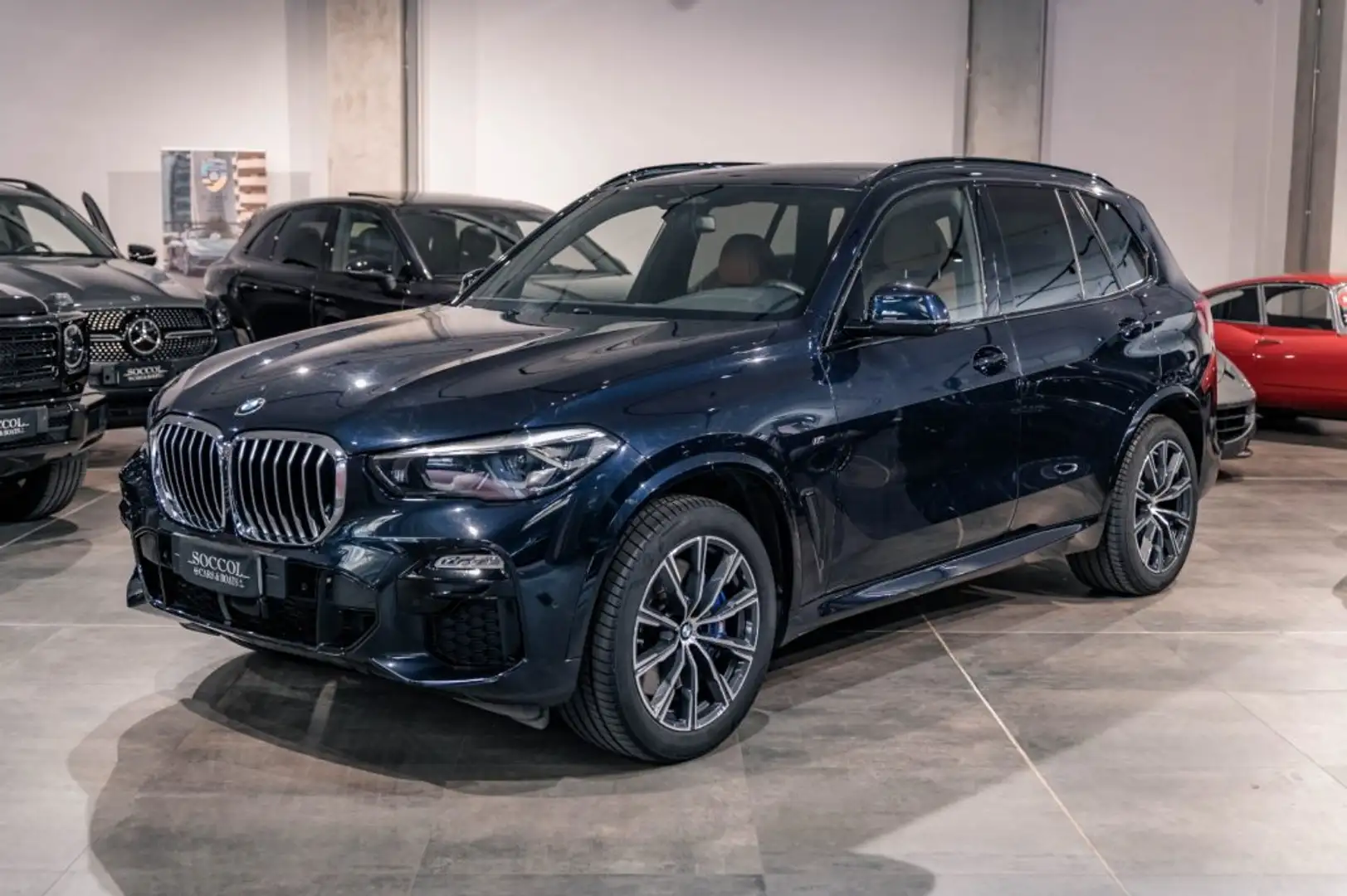 BMW X5 xDrive40i Msport*ASSETTO ATTIVO*RADAR*HARMAN K.* Blu/Azzurro - 1