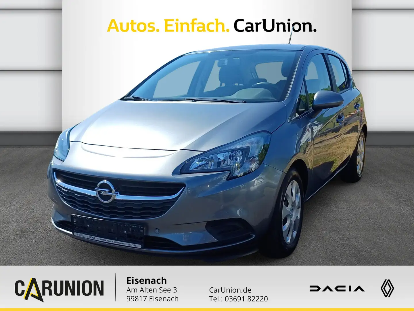 Opel Corsa E Edition ecoFlex Grau - 1
