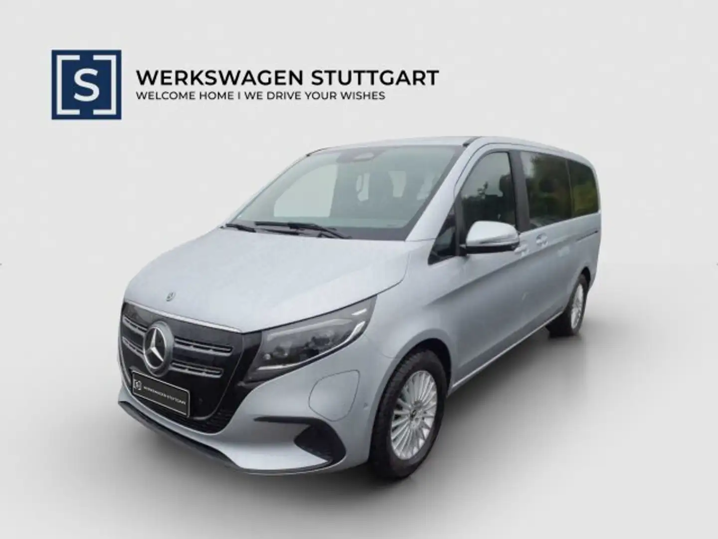 Mercedes-Benz EQV 300 EQV 300 L DISTRONIC 8 SITZE EL TÜREN 360° MOPF Silber - 1