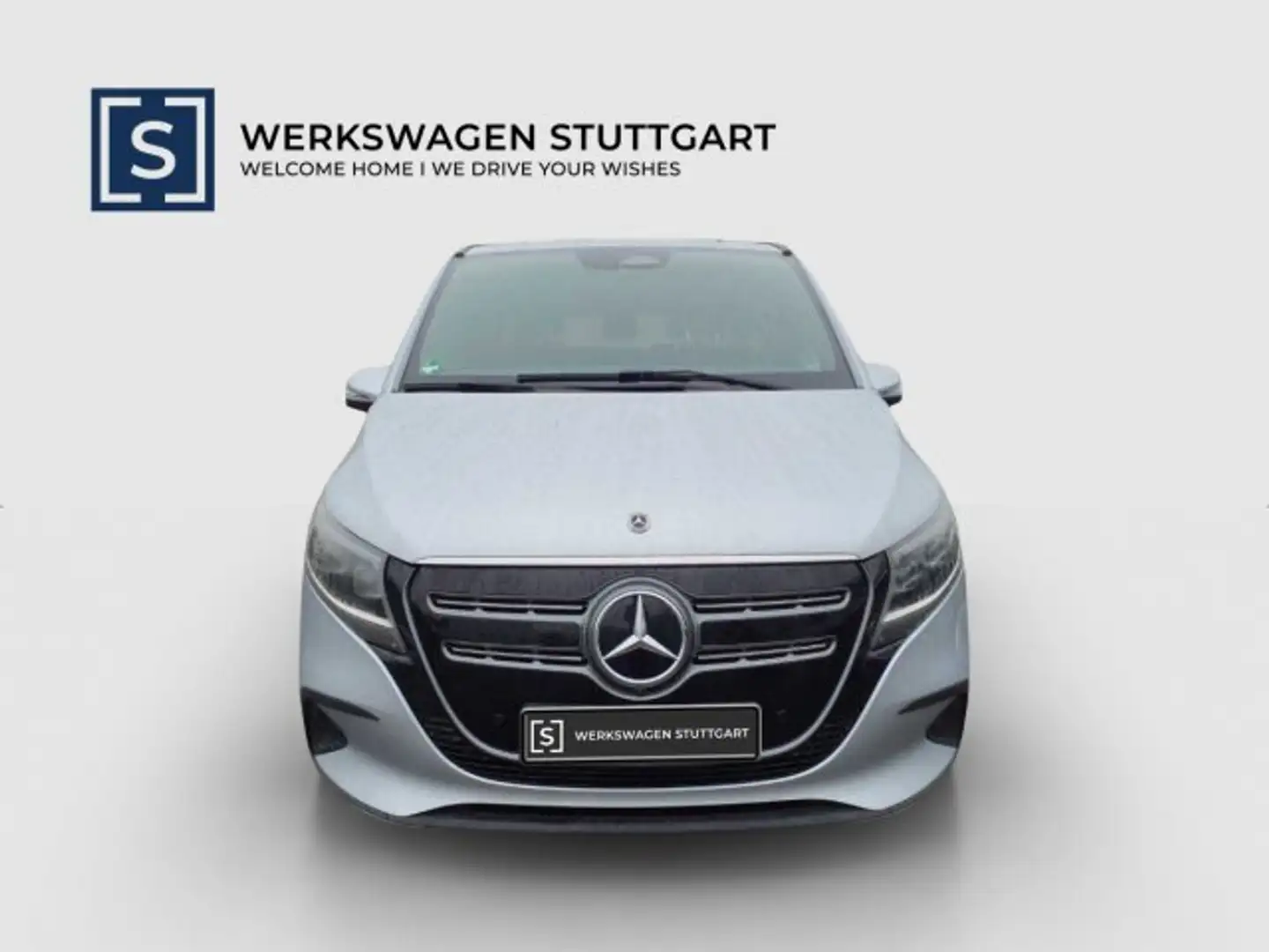 Mercedes-Benz EQV 300 EQV 300 L DISTRONIC 8 SITZE EL TÜREN 360° MOPF Silber - 2