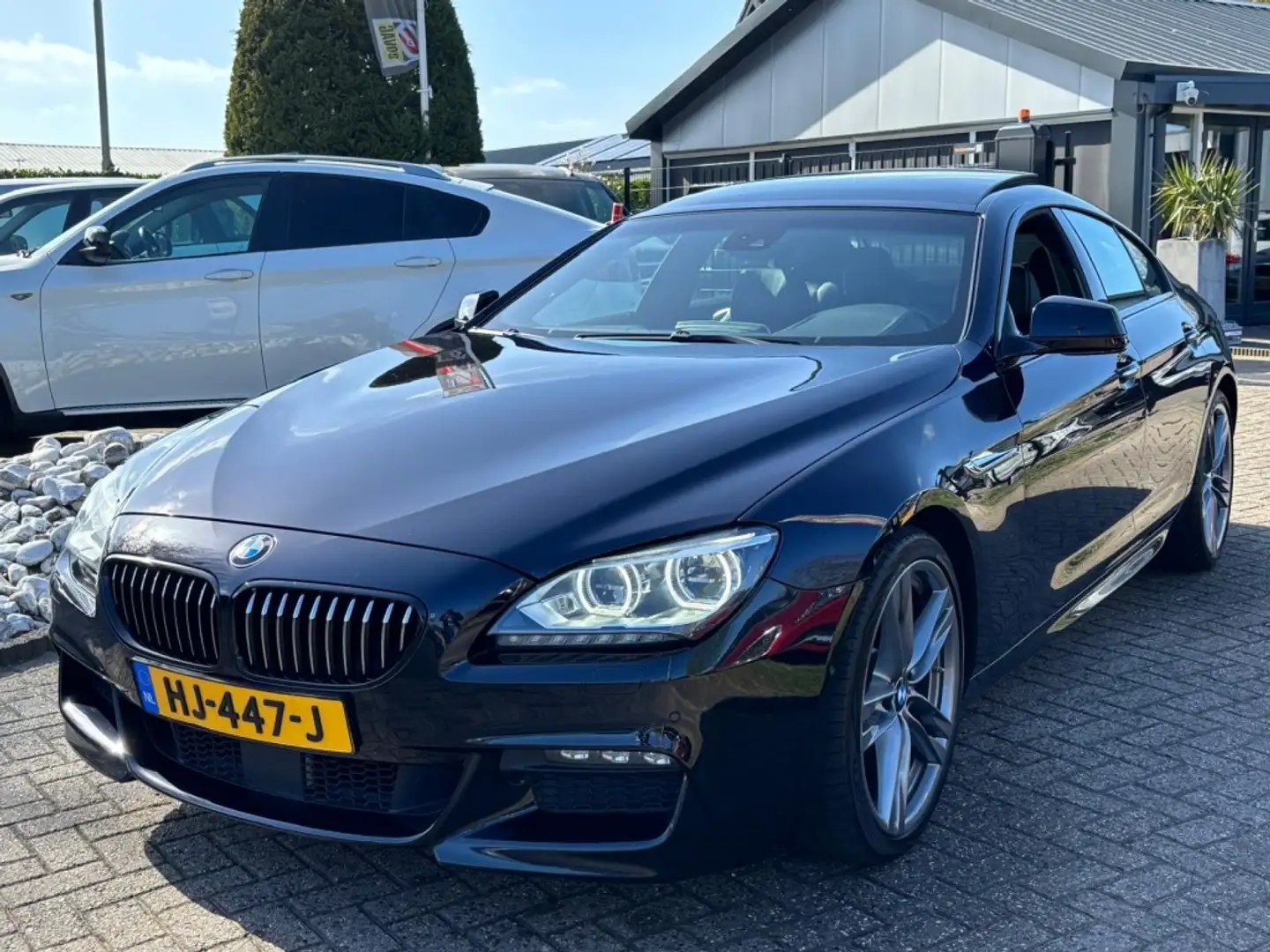 BMW 640 6-serie Gran Coupé 640I High Exe M-Pakket Panorama Noir - 1