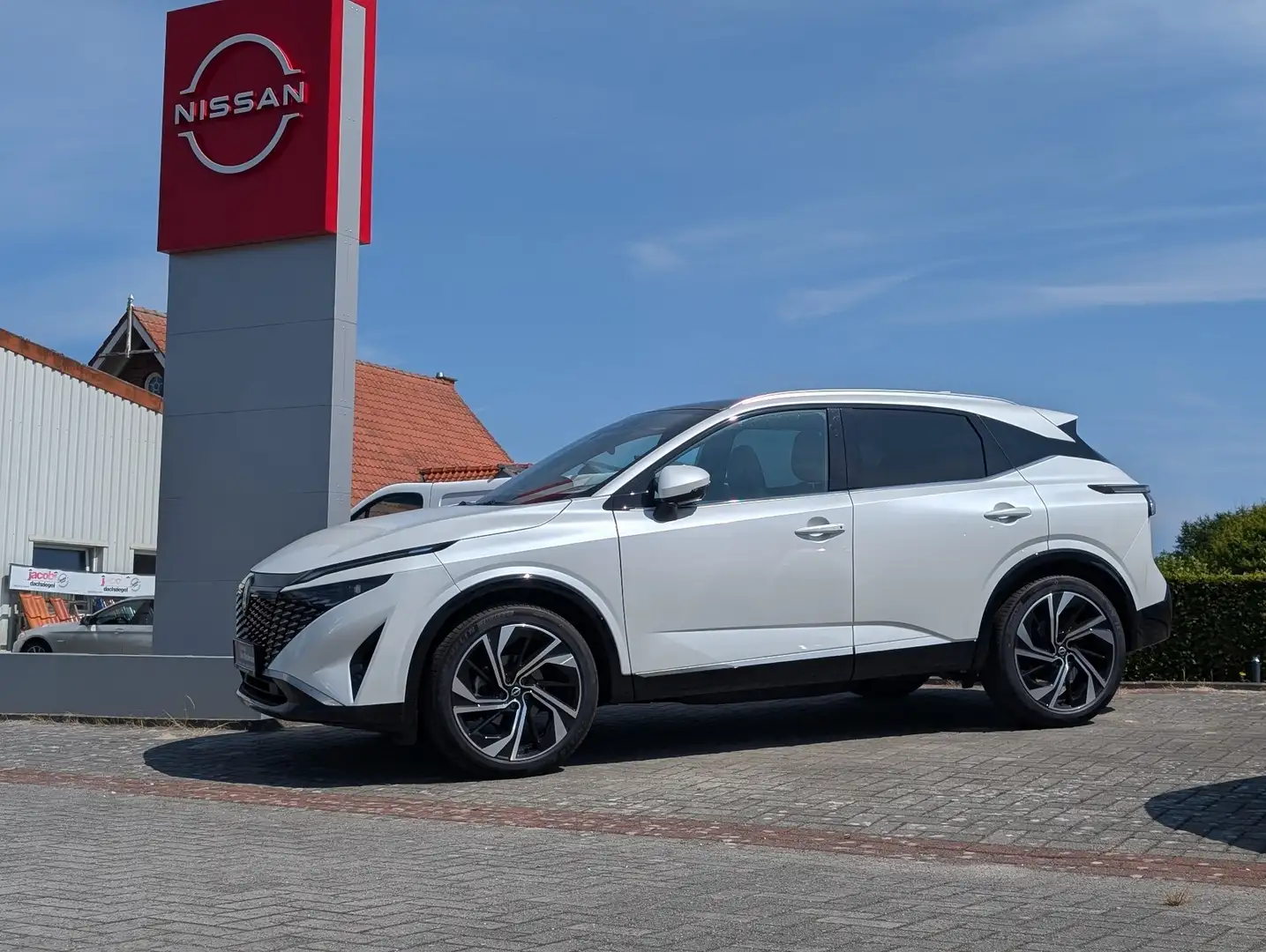Nissan Qashqai 1.3 DIG-T MHEV Tekna+ - 20" uvm. (Vollausstattung) Weiß - 1