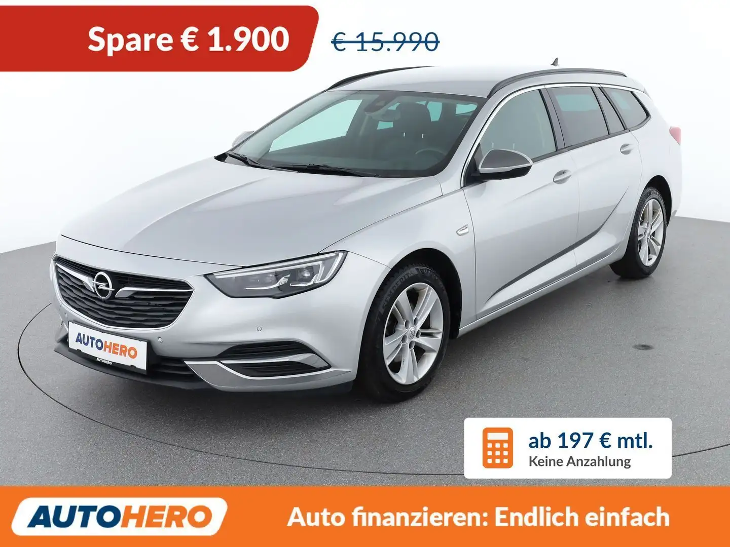Opel Insignia 1.5 SIDI Turbo Edition Grau - 1