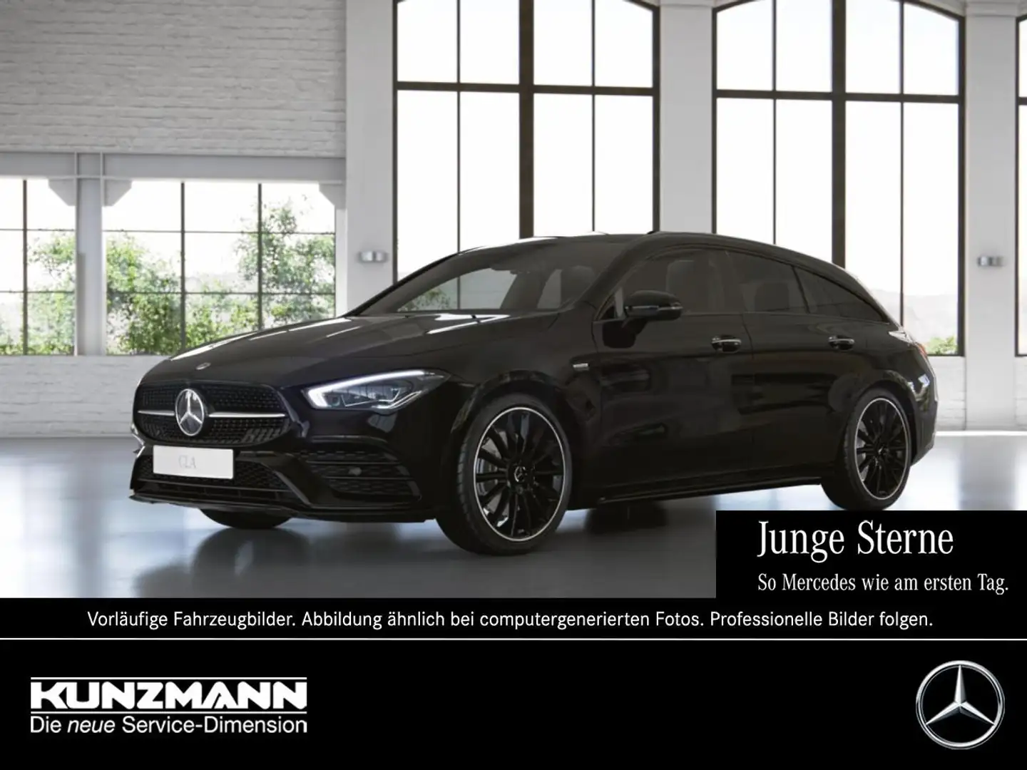 Mercedes-Benz CLA 250 e SB AMG EDITION2020 Night Distronic Schwarz - 1