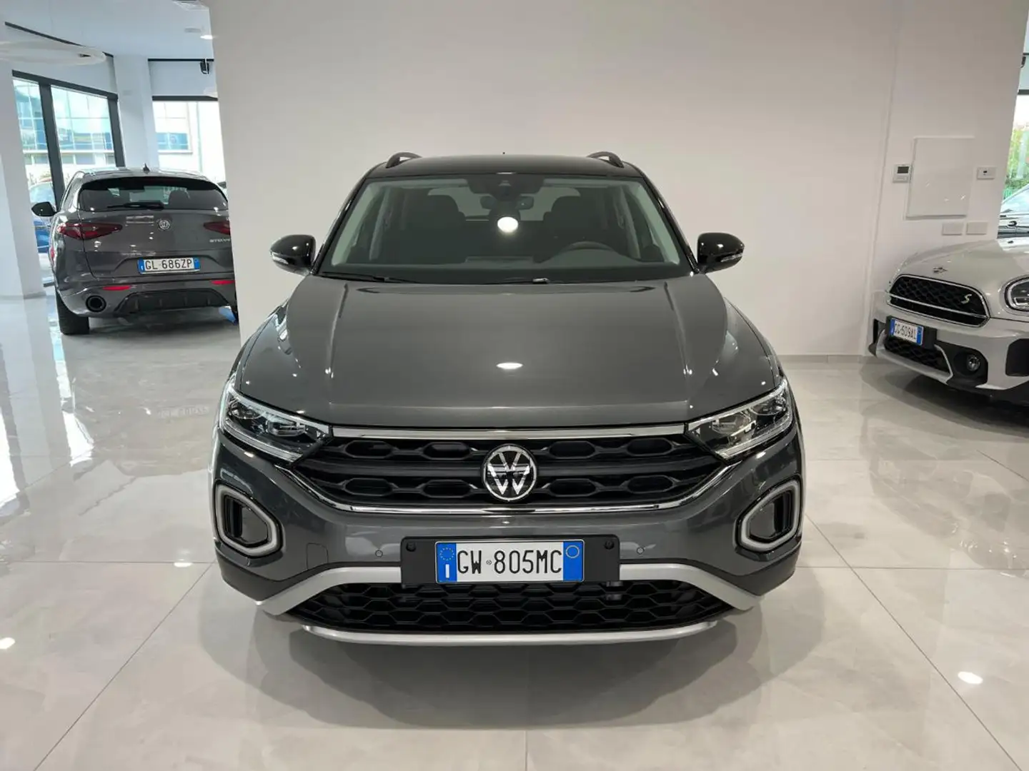 Volkswagen T-Roc 1.0 TSI Edition Plus Prezzo Reale Accessoriata Gris - 2