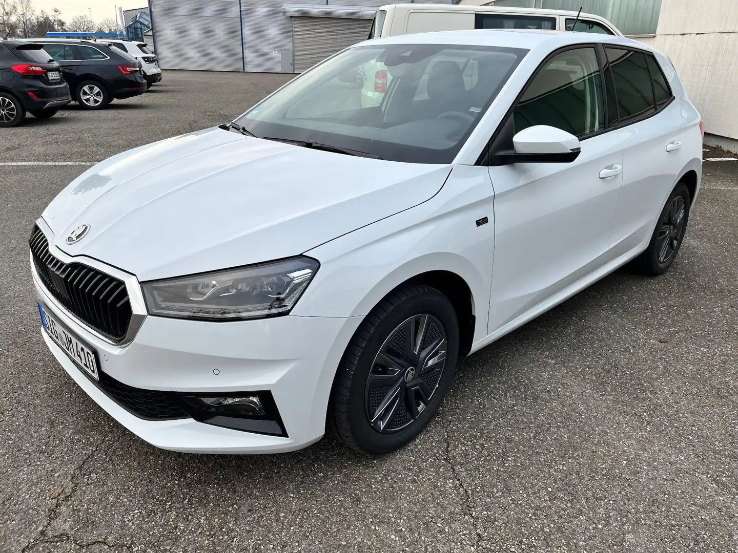 Skoda Fabia Tour 1,0 TSI DSG Lodge|Navi|ACC|beh. WSS Weiß - 2