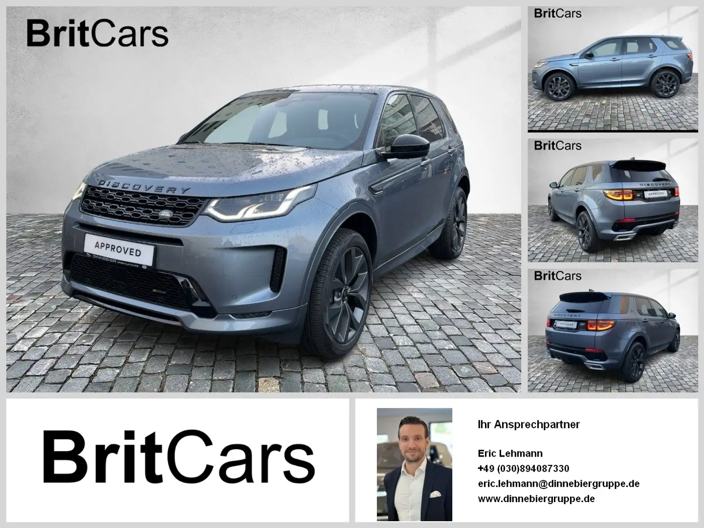 Land Rover Discovery Sport P250 R-Dynamic SE ACC LM Blau - 1