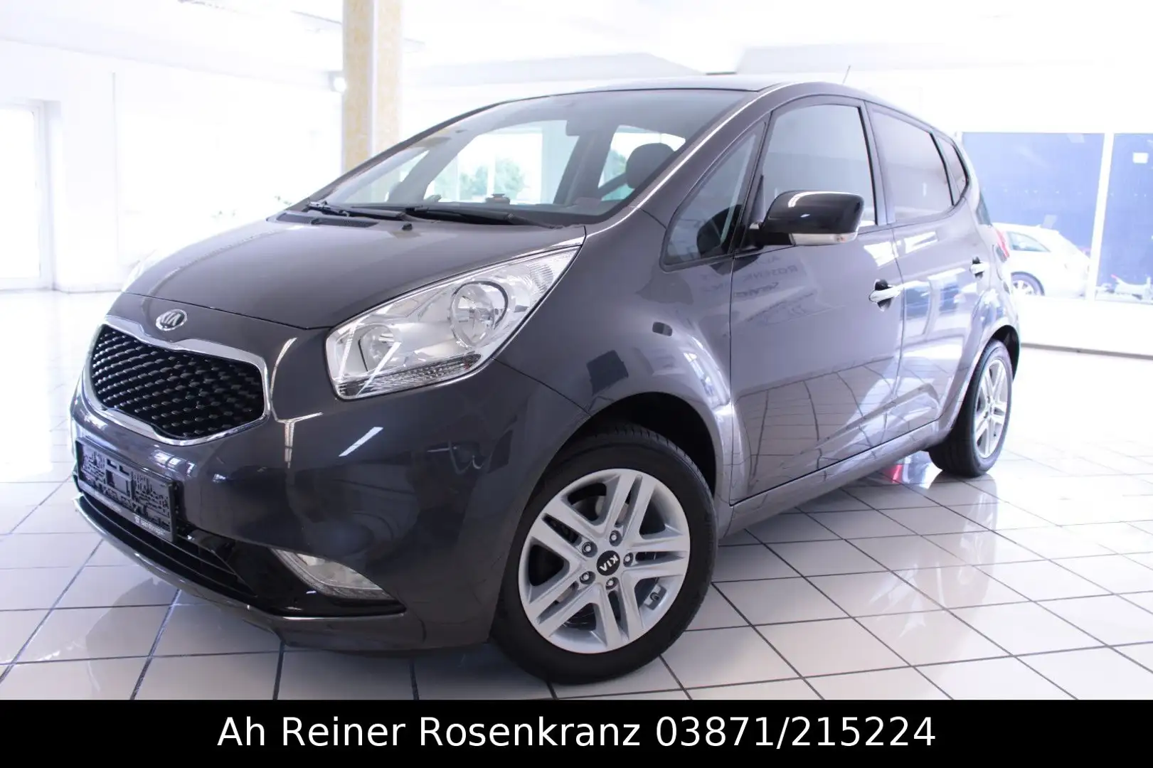 Kia Venga Dream Team 1.Hand erst 29TKM Alu Sitzheiz. Grau - 1
