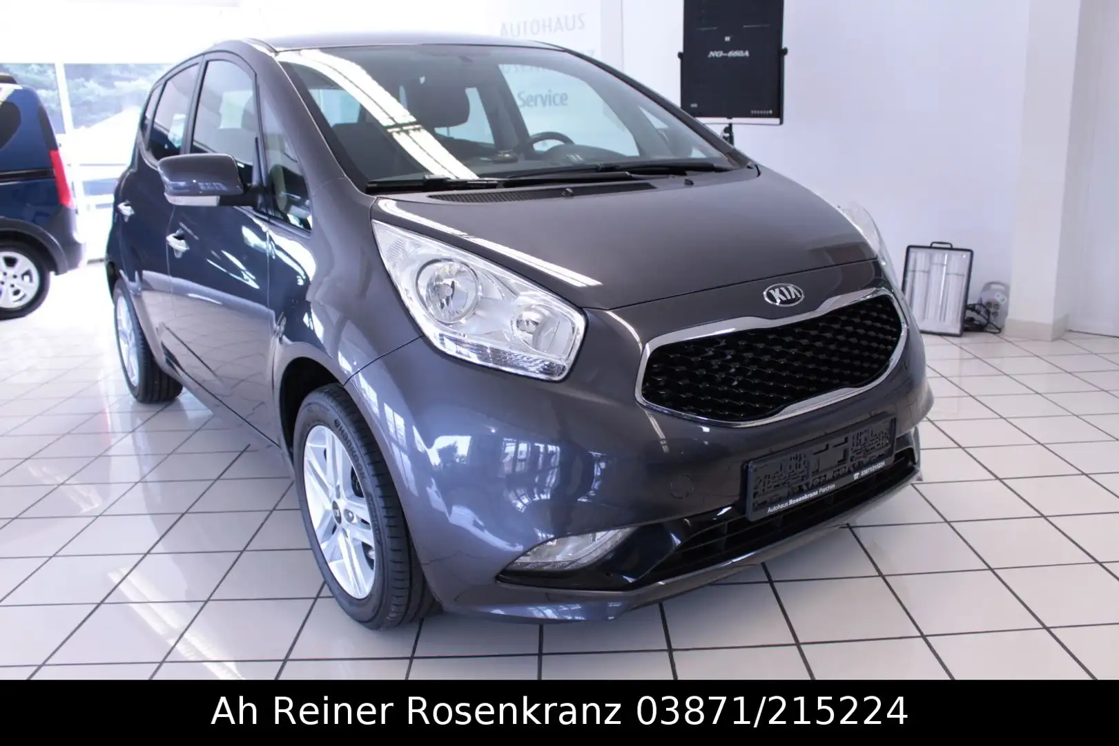 Kia Venga Dream Team 1.Hand erst 29TKM Alu Sitzheiz. Grau - 2