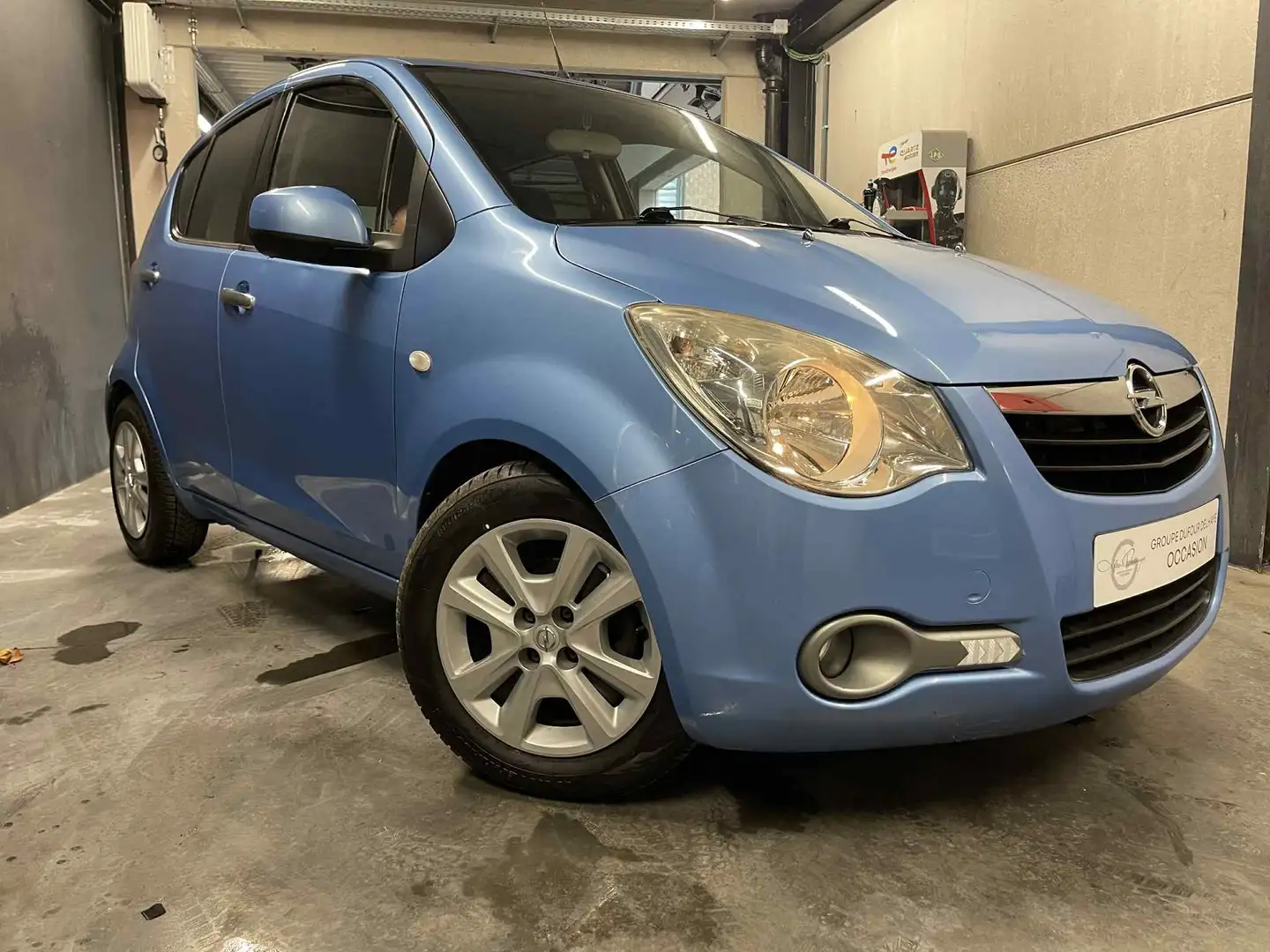 Opel Agila Agila 1.2i Enjoy Blauw - 2