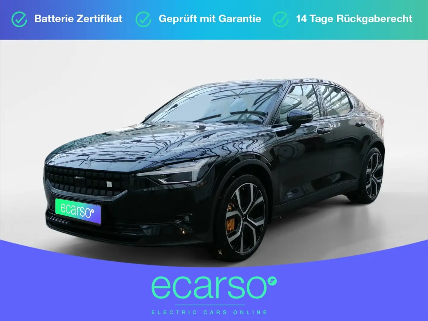 Polestar 2 Long Range Dual Performance Schwarz - 1