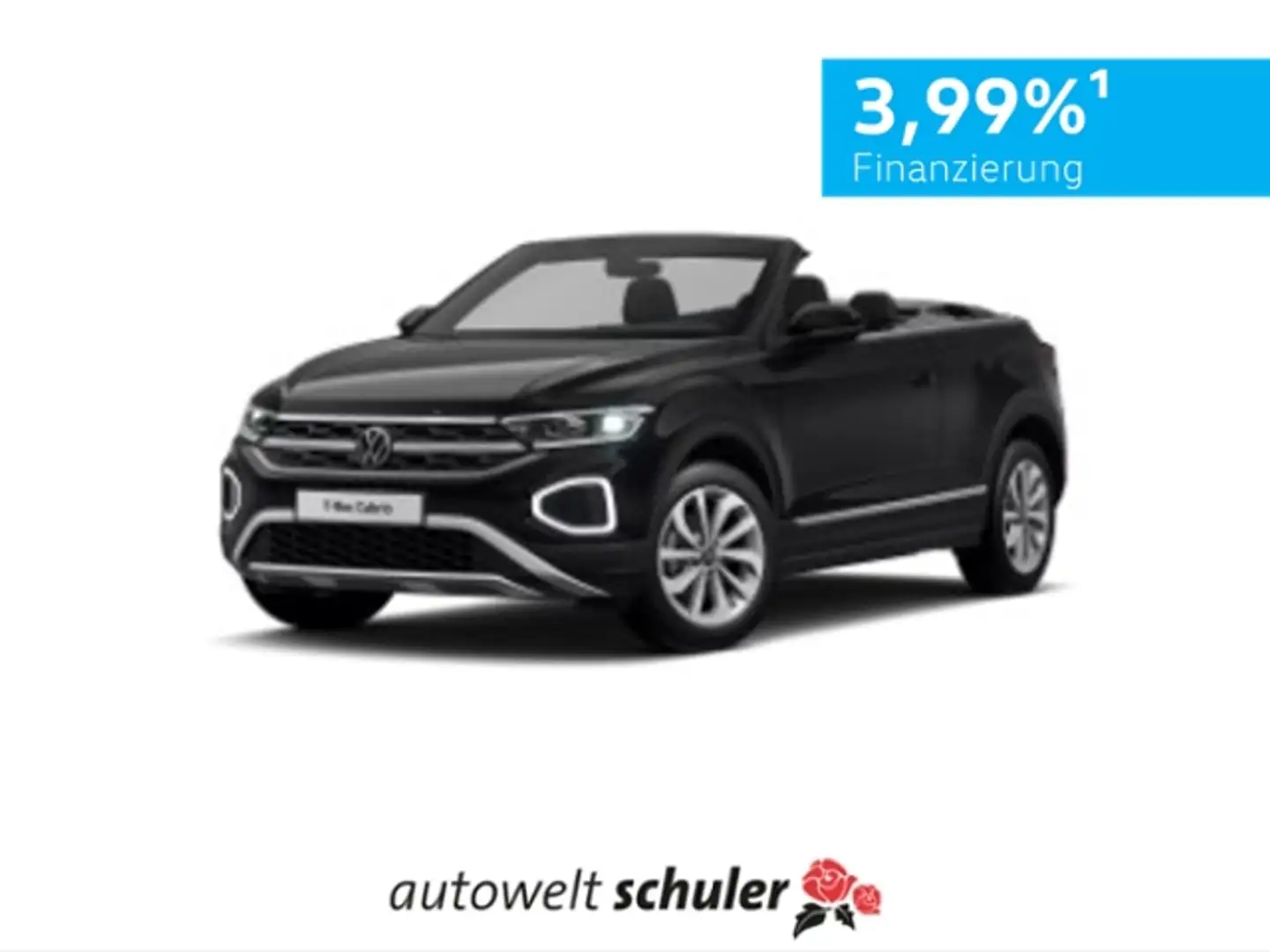 Volkswagen T-Roc Cabrio 1.0 TSI Style AHK LED Standheizung Schwarz - 1