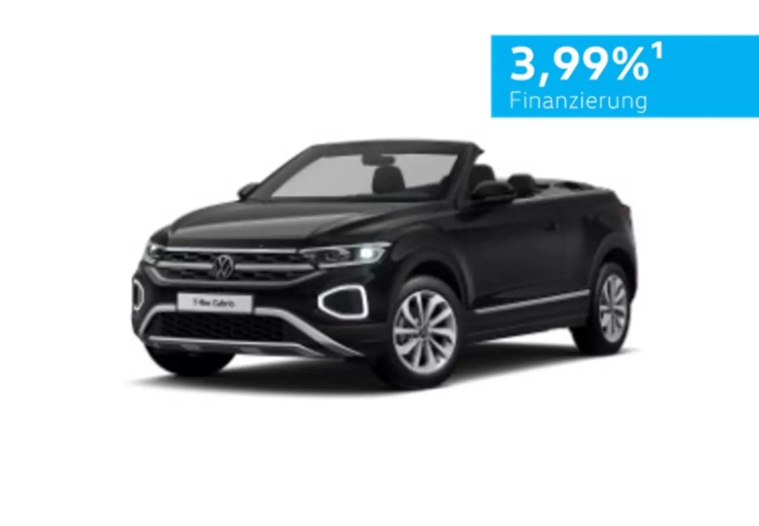 Volkswagen T-Roc Cabrio 1.0 TSI Style AHK LED Standheizung Schwarz - 2