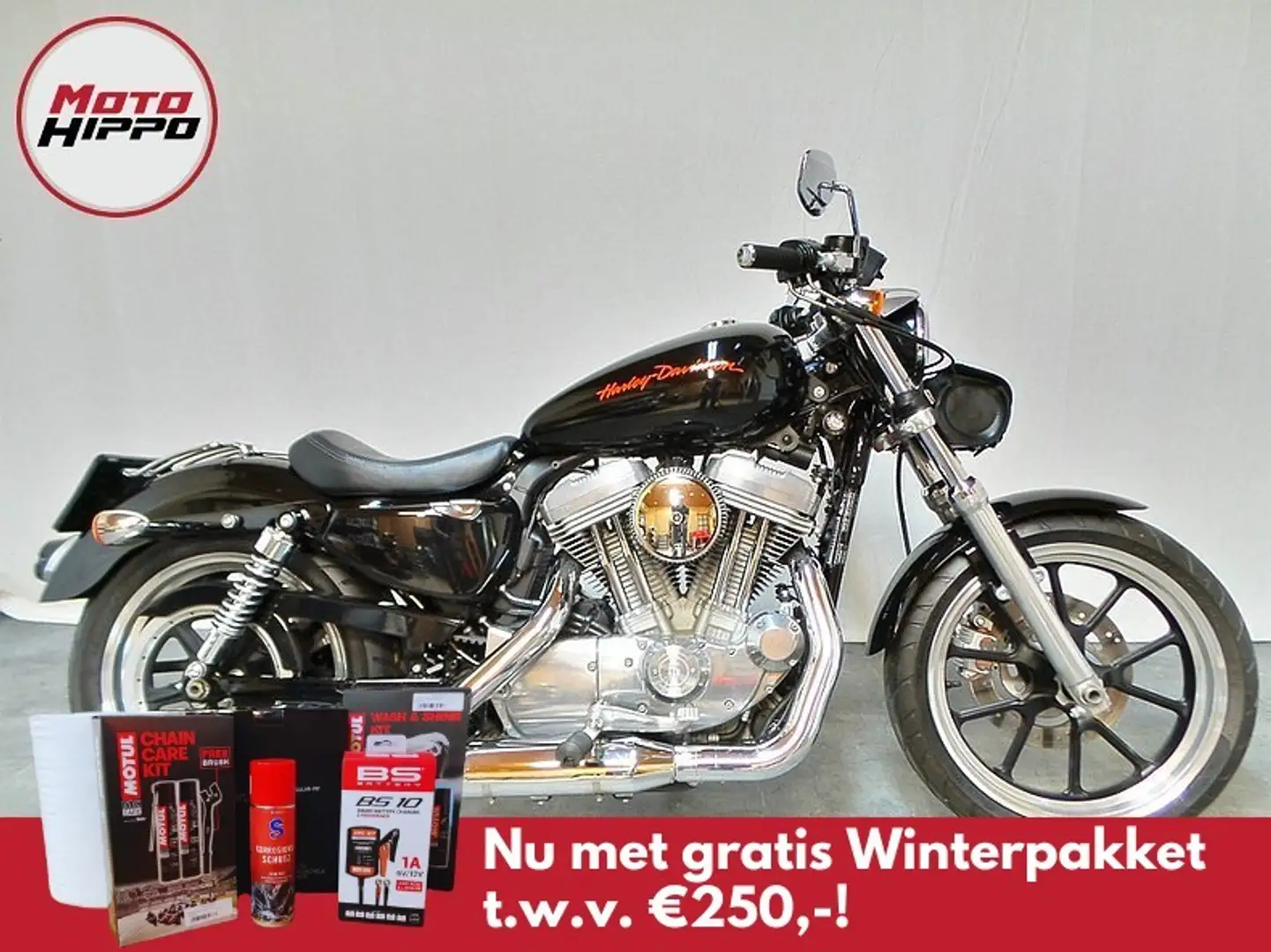 Harley-Davidson Sportster XL 883 Superlow Zwart - 1