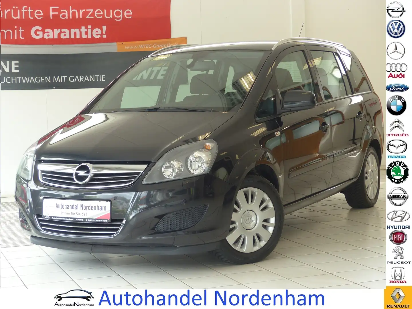 Opel Zafira 1.8 Family*KLIMA*7 SITZER*TÜV NEU* Noir - 1