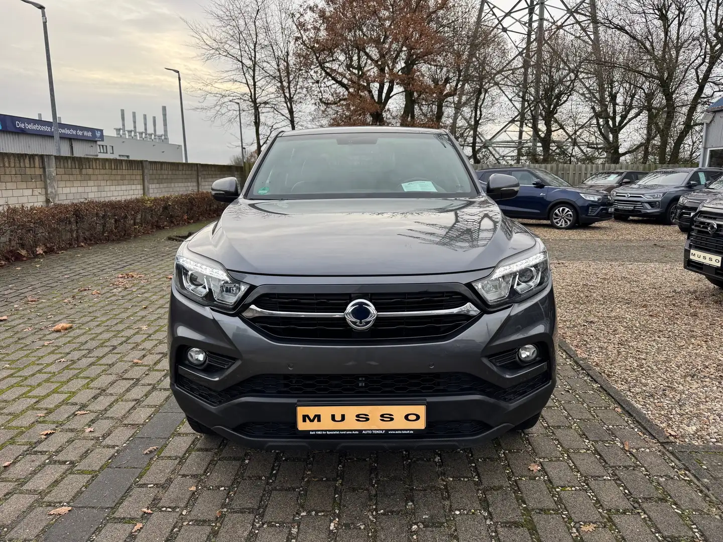 SsangYong Musso Musso 4WD Autm. Sapphire, AHK, Hardtop, Garantie Grijs - 2