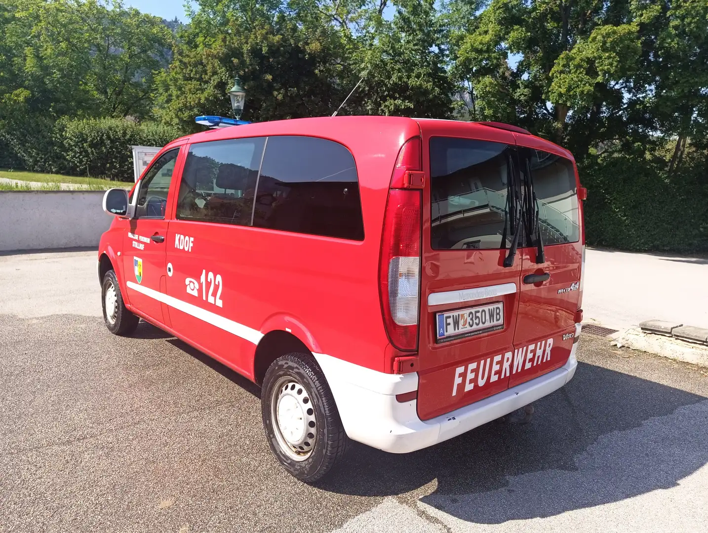 Mercedes-Benz Vito Vito 111 CDI kompakt Красный - 2
