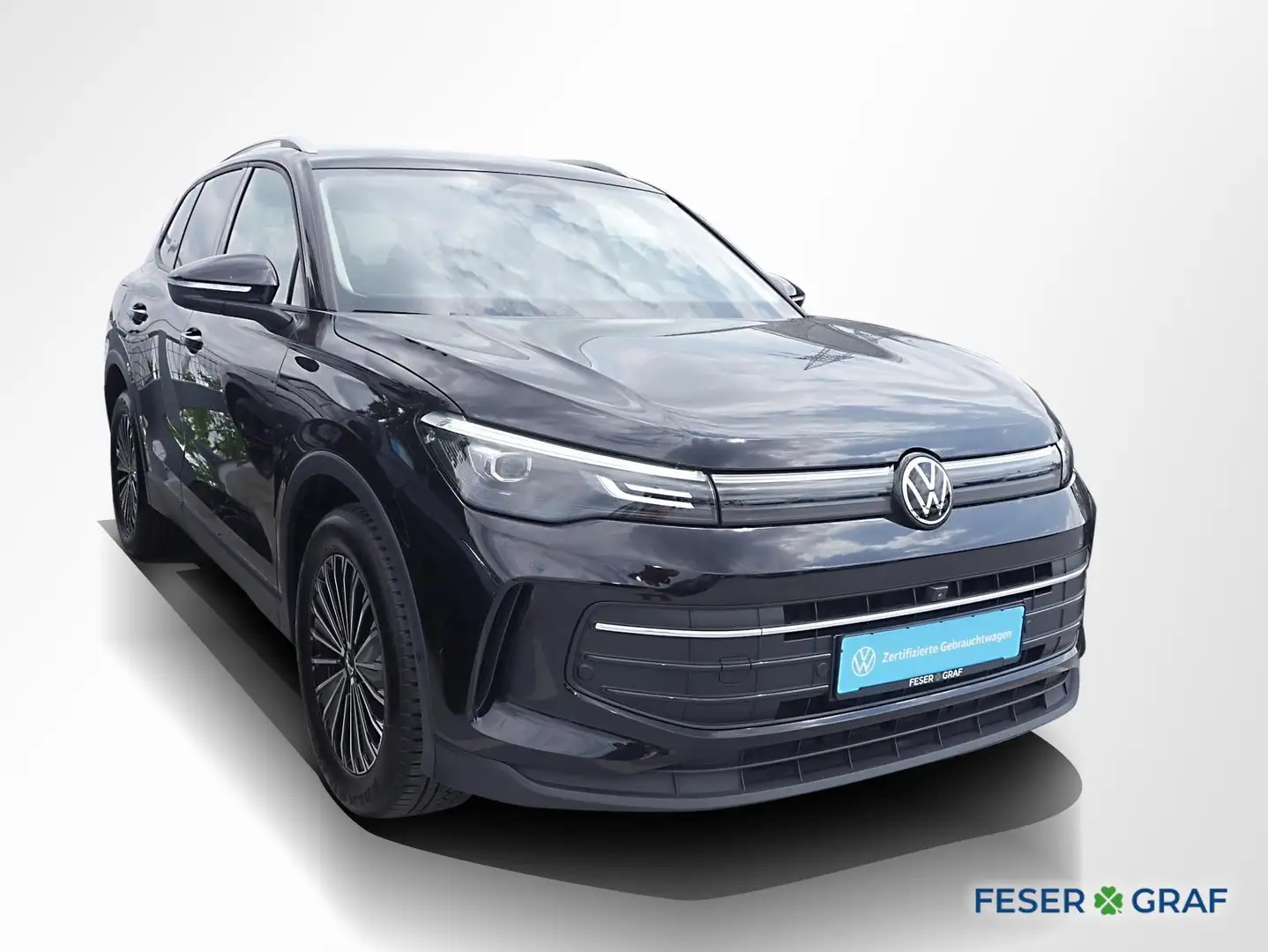 Volkswagen Tiguan 2.0 TDI Life DSG 360° ACC AHK Navi Sitzh. Schwarz - 2
