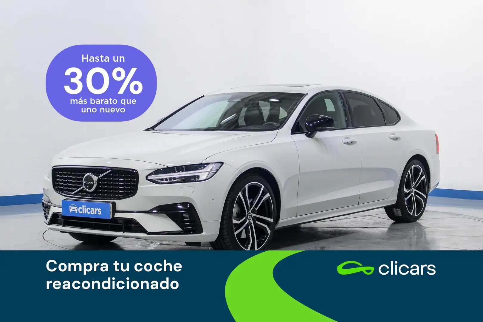 Volvo S90 B5 R-Design Aut. Blanco - 1