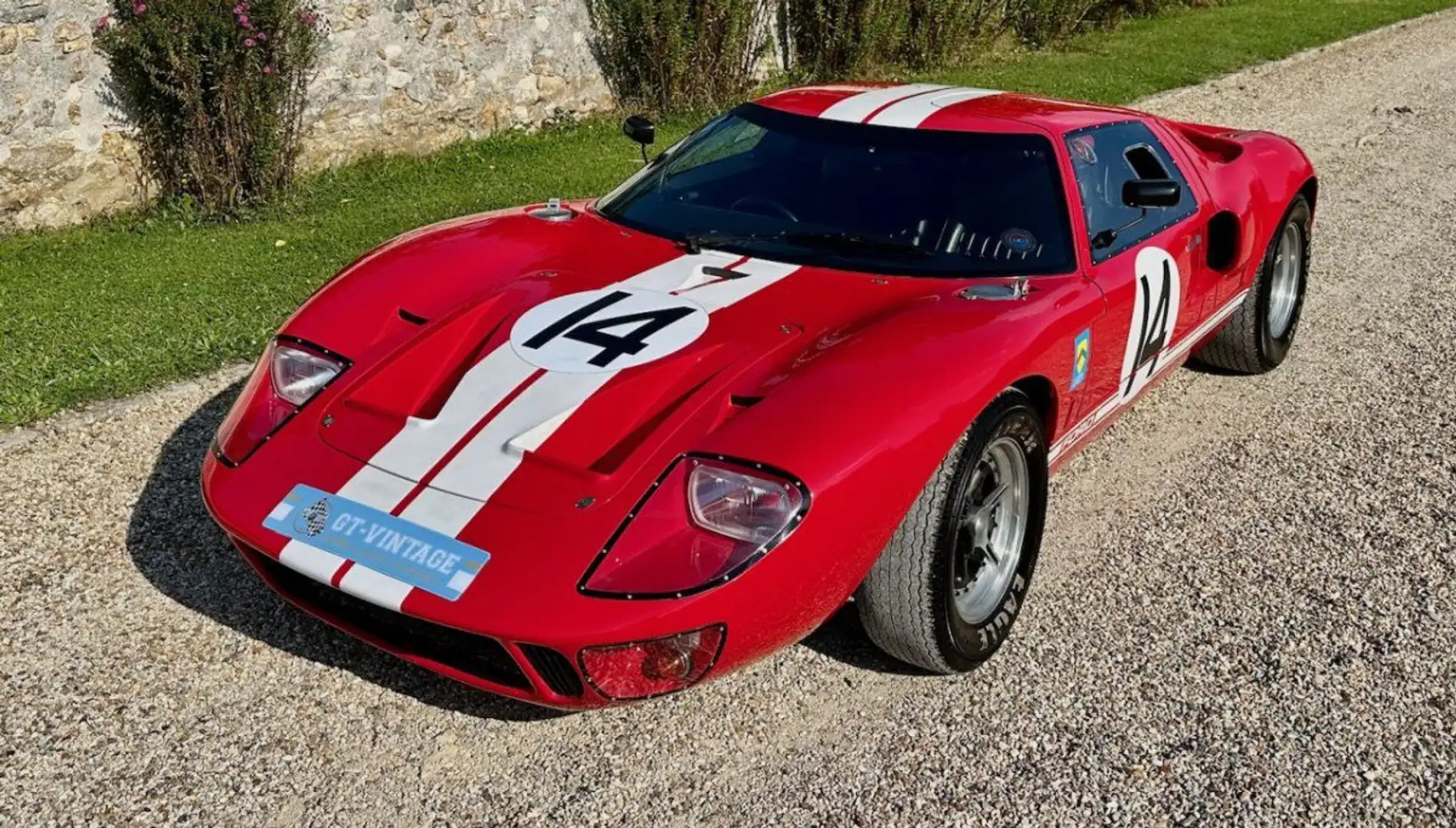 Ford GT 40 replica drb 1980 Rosso - 2