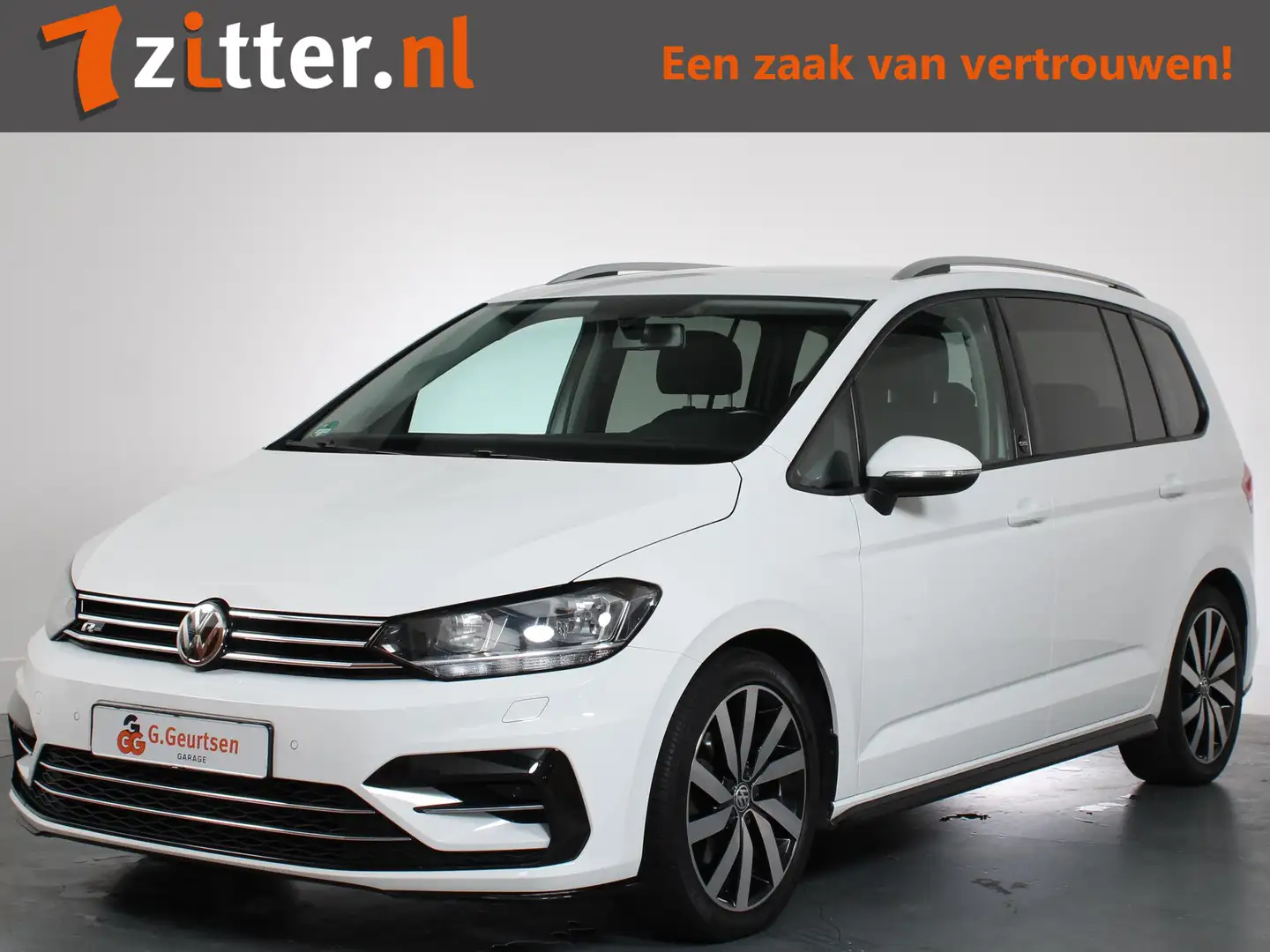Volkswagen Touran 1.4 TSI R-line 7-Persoons Trekhaak, Apple Carplay/ Blanc - 1